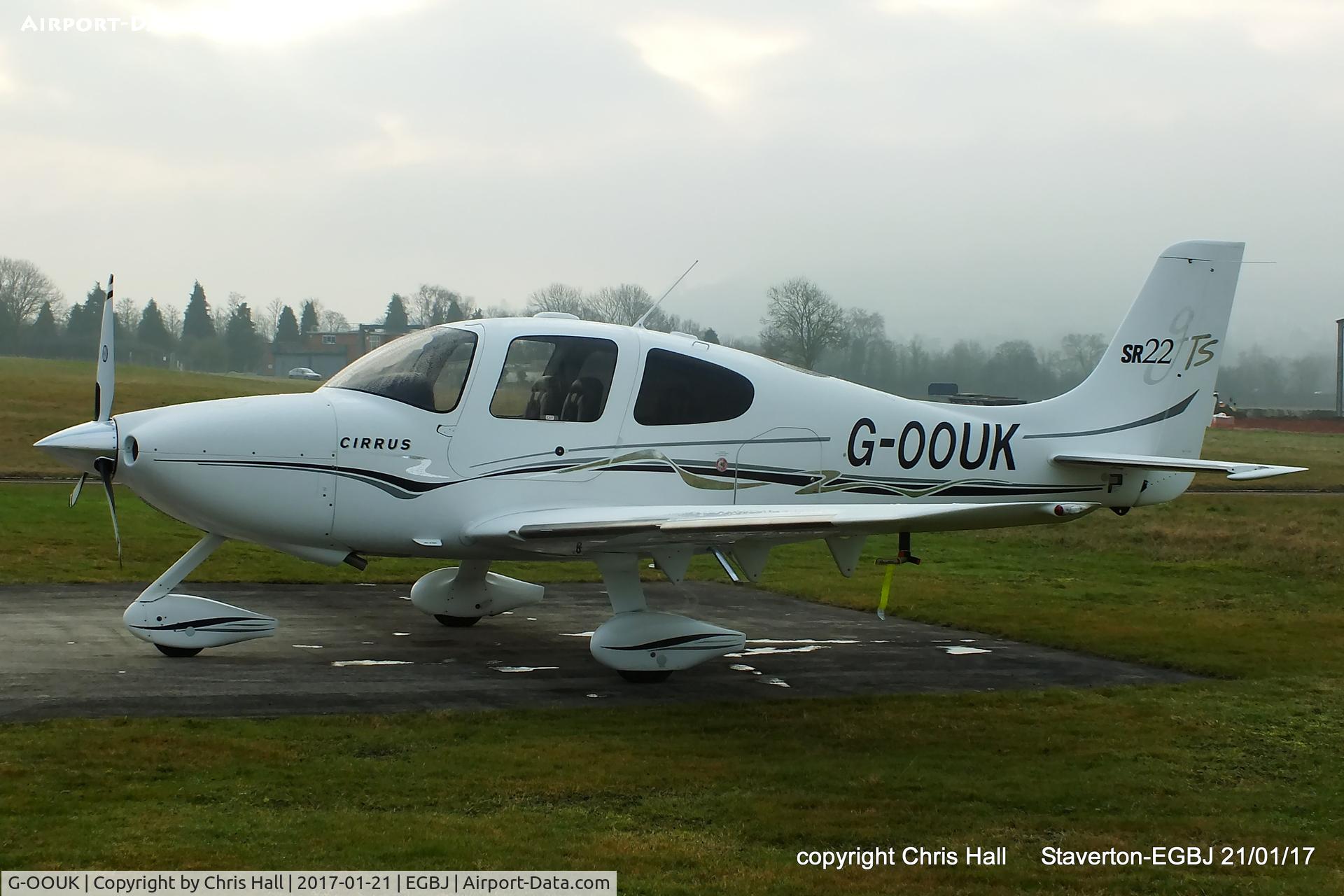 G-OOUK, 2005 Cirrus SR22 GTS C/N 1463, at Staverton