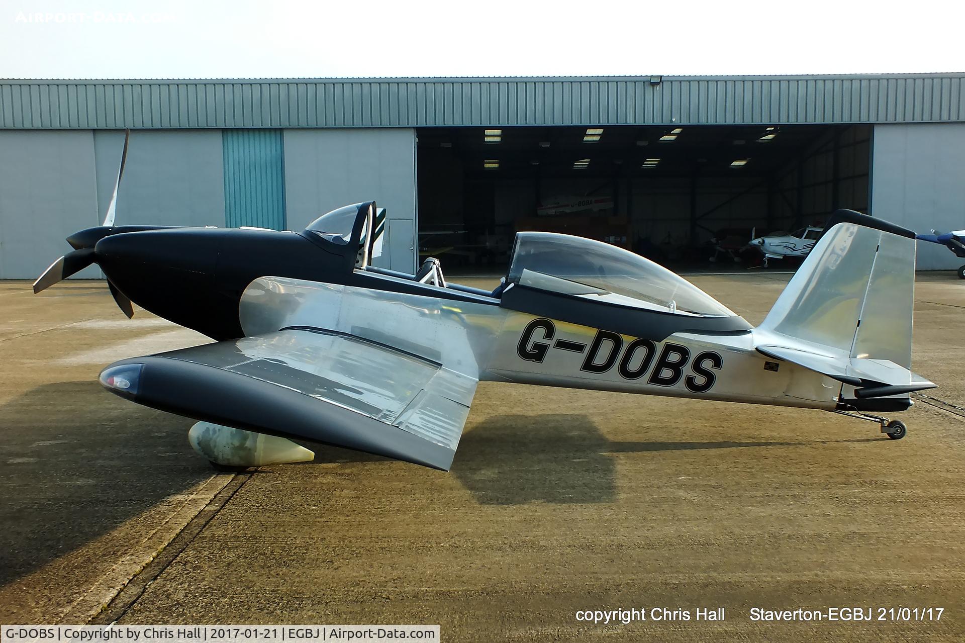G-DOBS, 2016 Vans RV-8 C/N PFA 303-14739, at Staverton