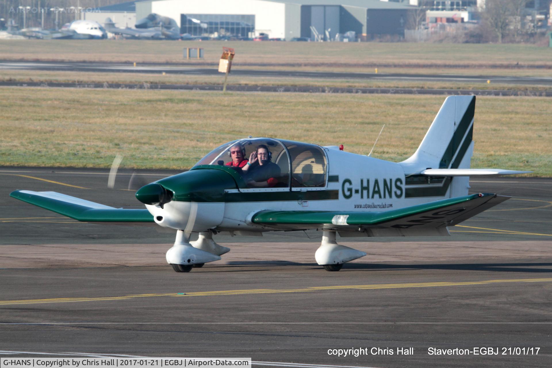 G-HANS, 1979 Robin DR-400-108  Dauphin 2+2 C/N 1384, at Staverton