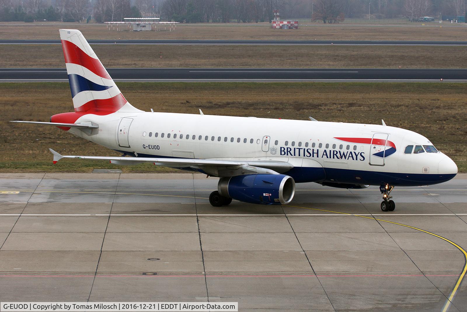 G-EUOD, 2001 Airbus A319-131 C/N 1558, 