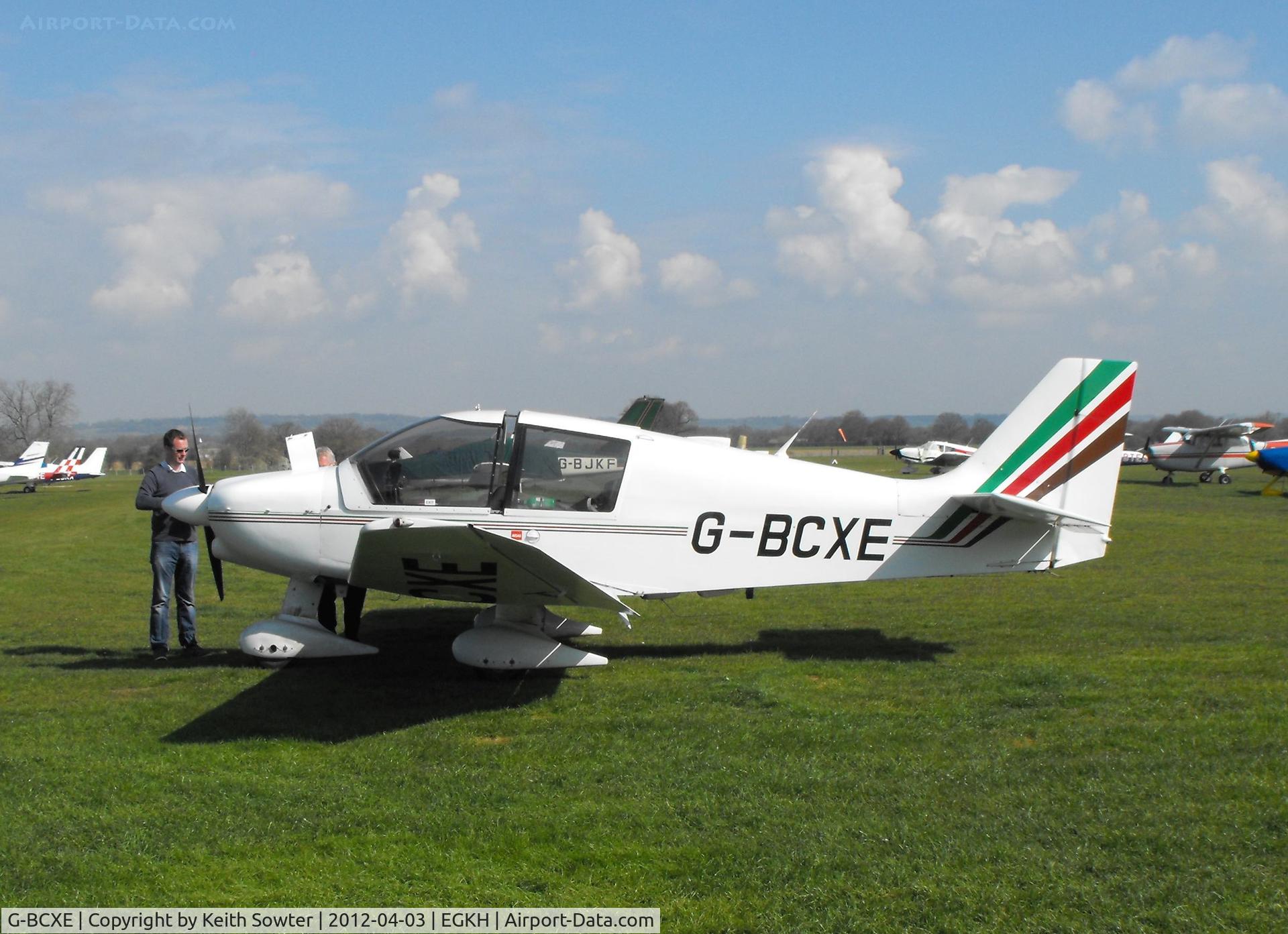 G-BCXE, 1975 Robin DR-400-108  Dauphin 2+2 C/N 1015, Headcorn resident