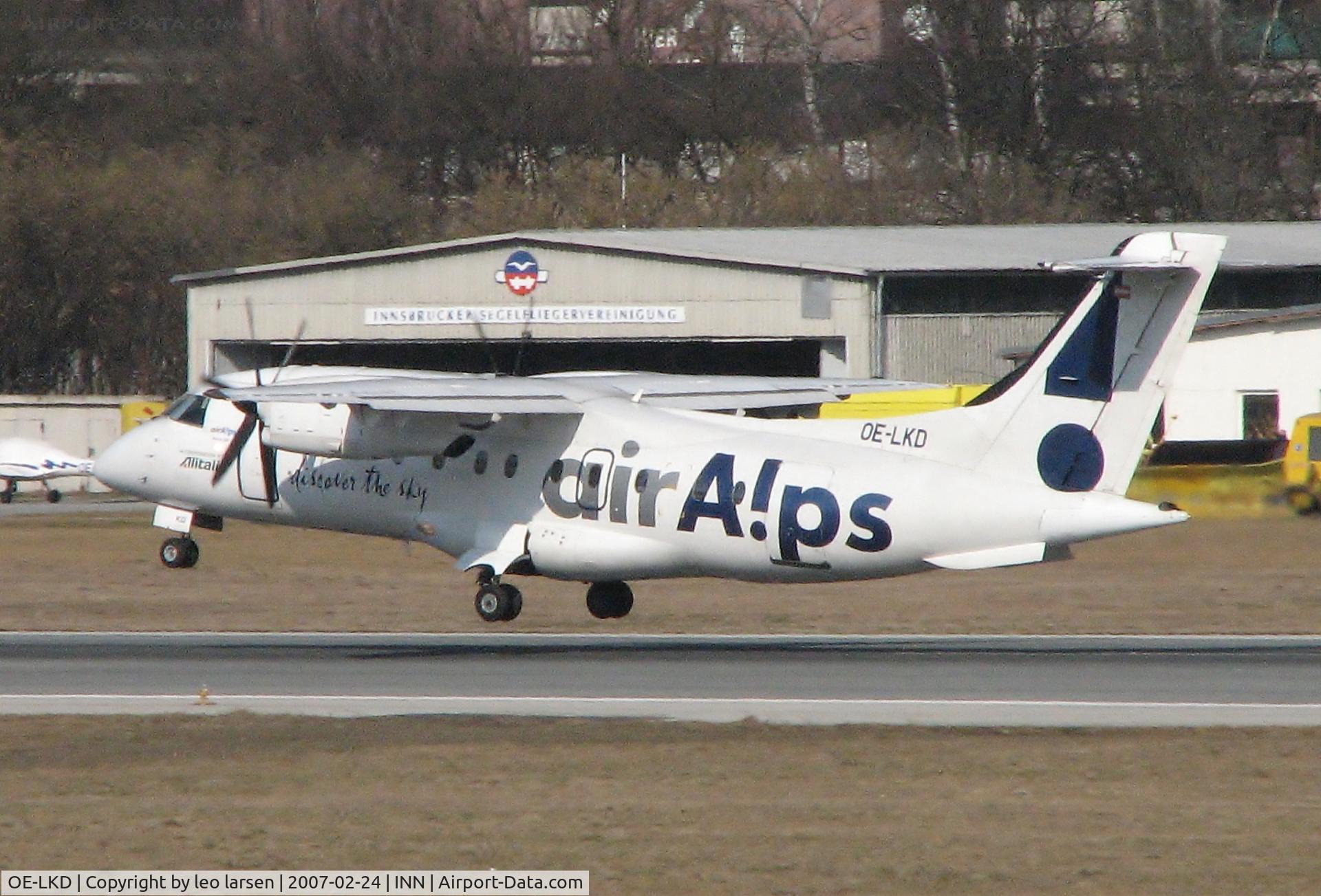 OE-LKD, 1996 Dornier 328-100 C/N 3072, Innsbruck 24.2.2007