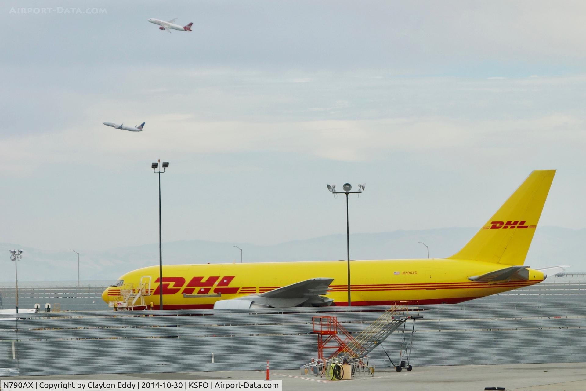 N790AX, 1984 Boeing 767-281 C/N 23140, SFO 2014