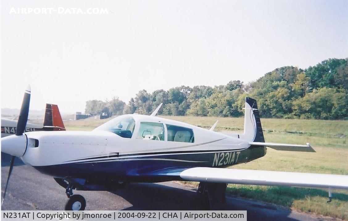 N231AT, 1982 Mooney M20K C/N 25-0686, MAPA Fly-in scanned from Print