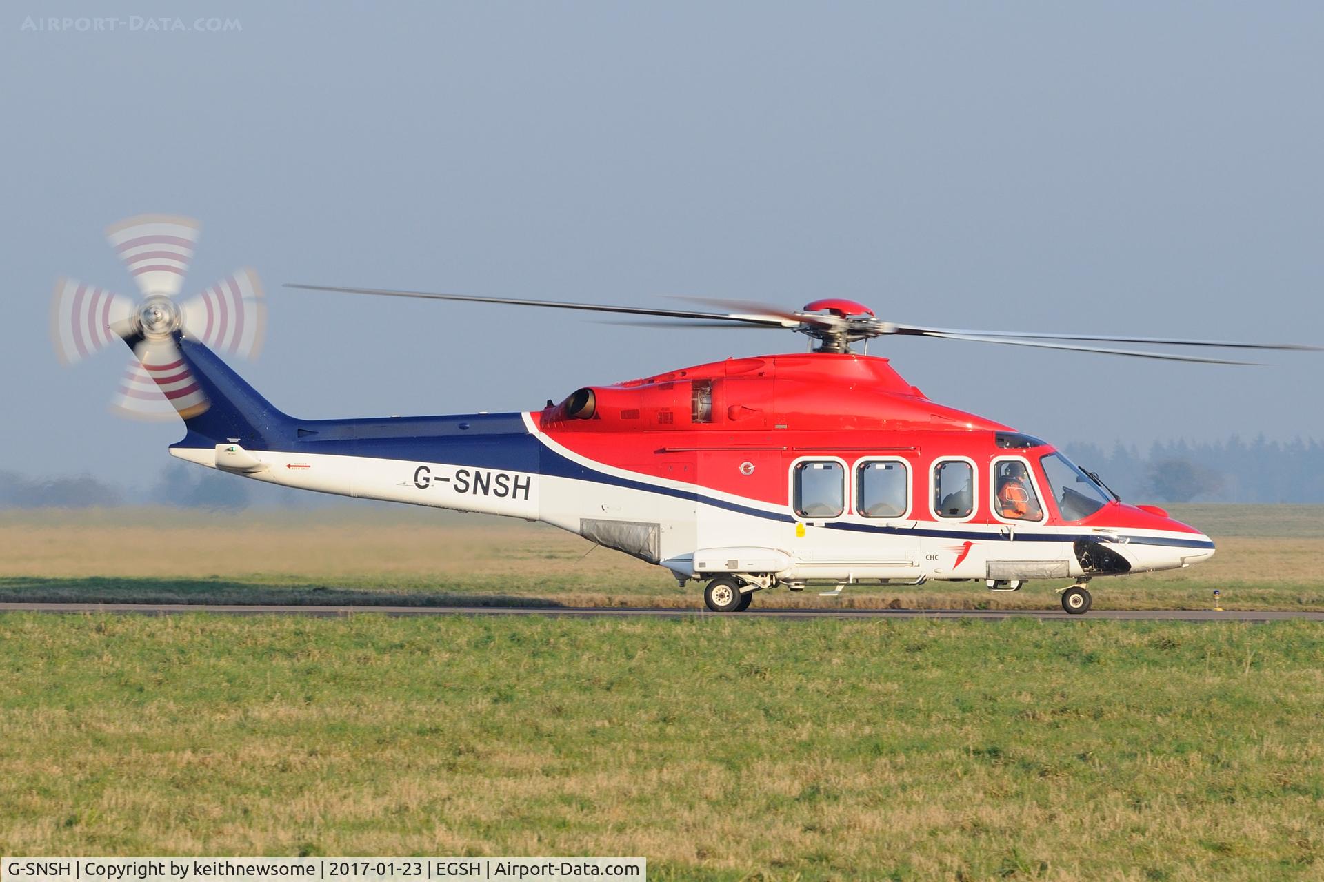 G-SNSH, 2013 AgustaWestland AW-139 C/N 31474, Return Visitor.