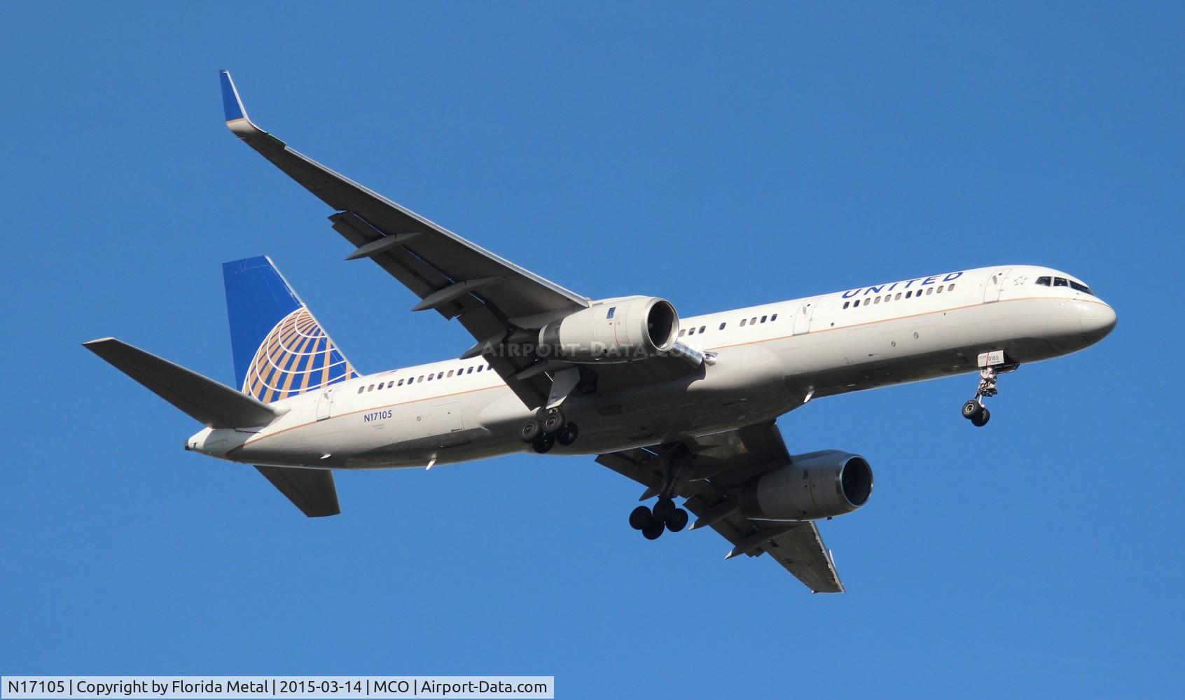 N17105, 1994 Boeing 757-224 C/N 27295, United