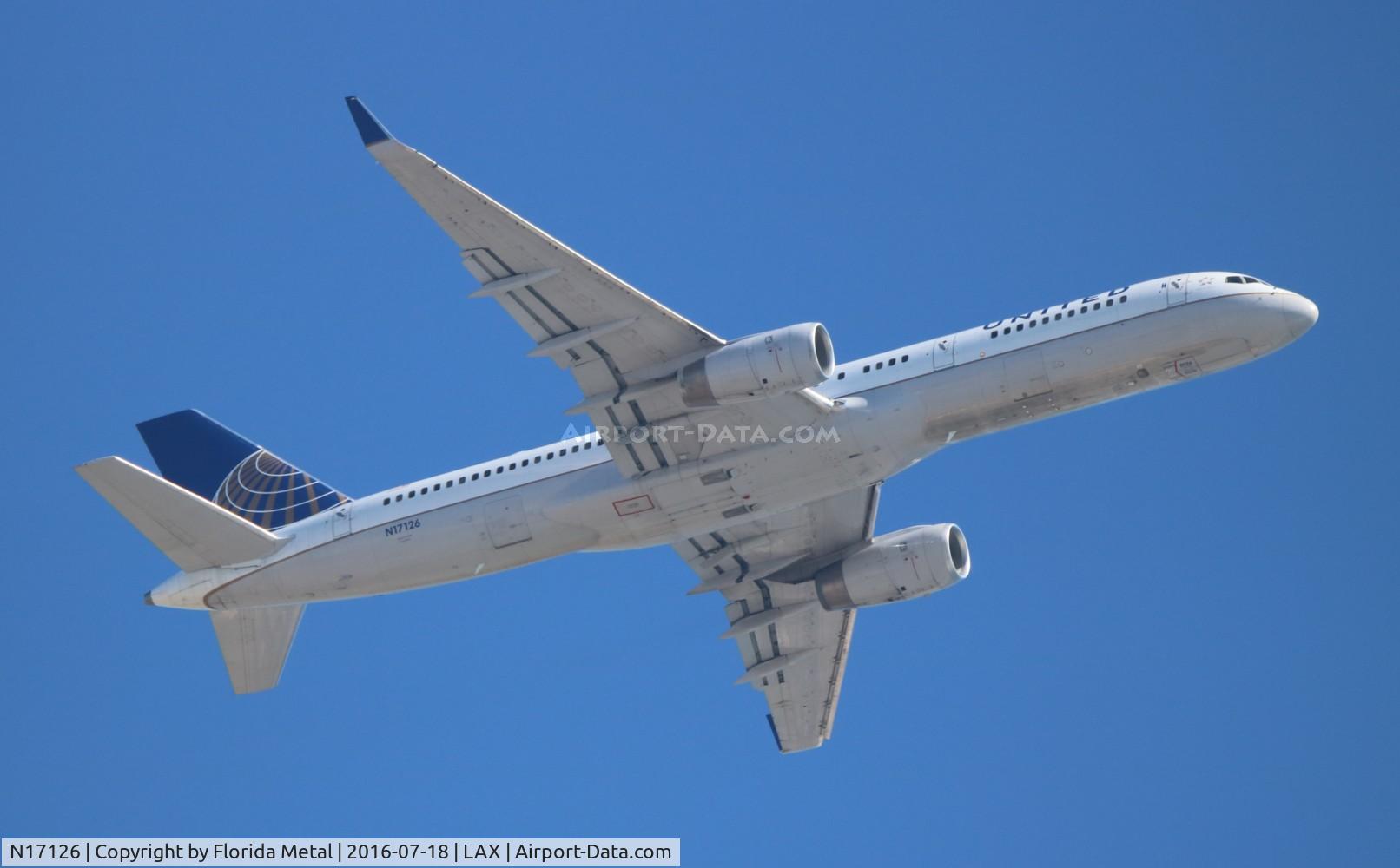 N17126, 1998 Boeing 757-224 C/N 27566, United