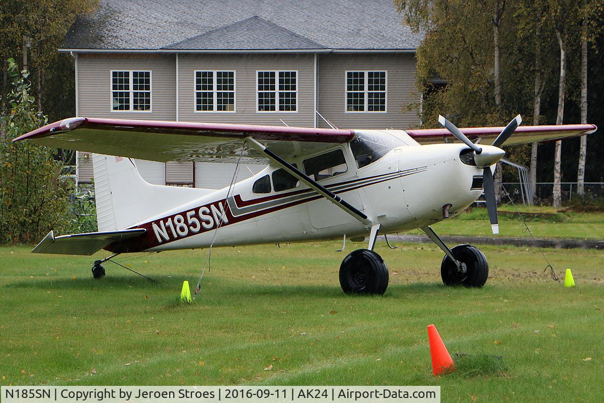 N185SN, 1972 Cessna 185 Skywagon C/N 185-01943, HILLTOP