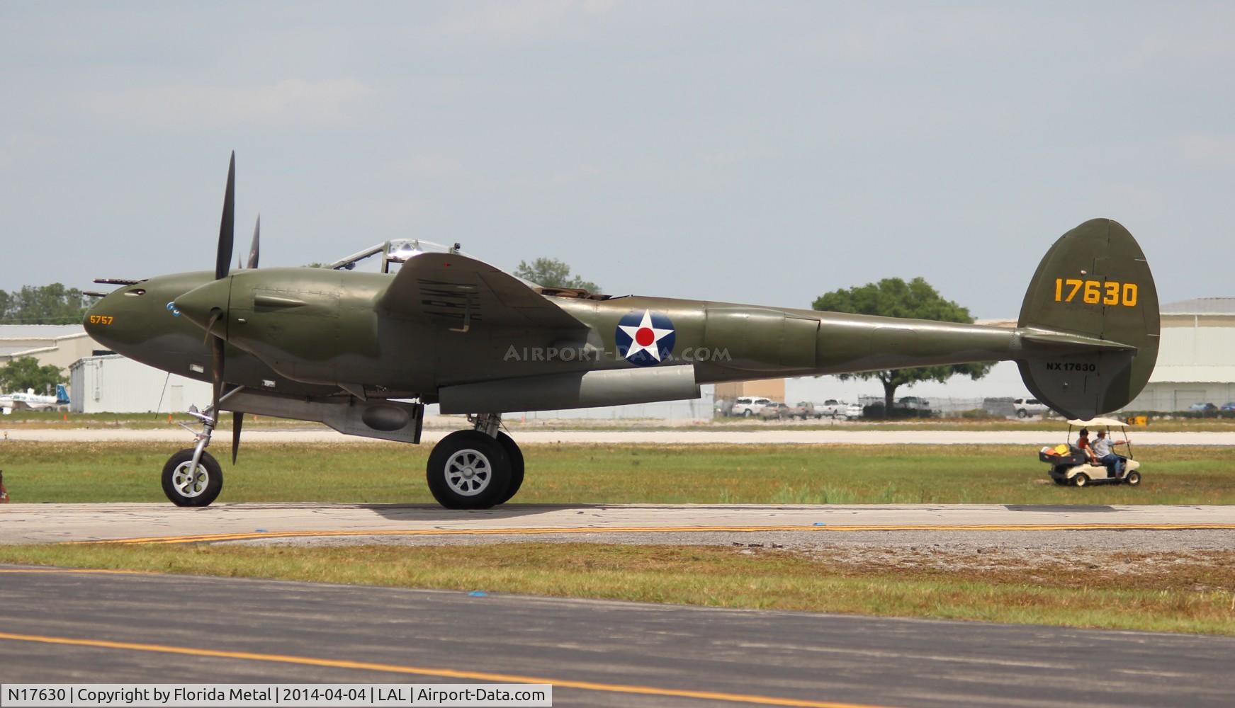 N17630, 1941 Lockheed P-38F C/N 41-7630 (222-5757), Glacier Girl