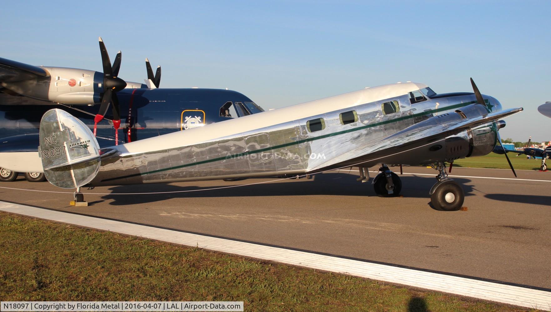N18097, 1938 Lockheed 12A Electra Junior C/N 1250, Electra Jr