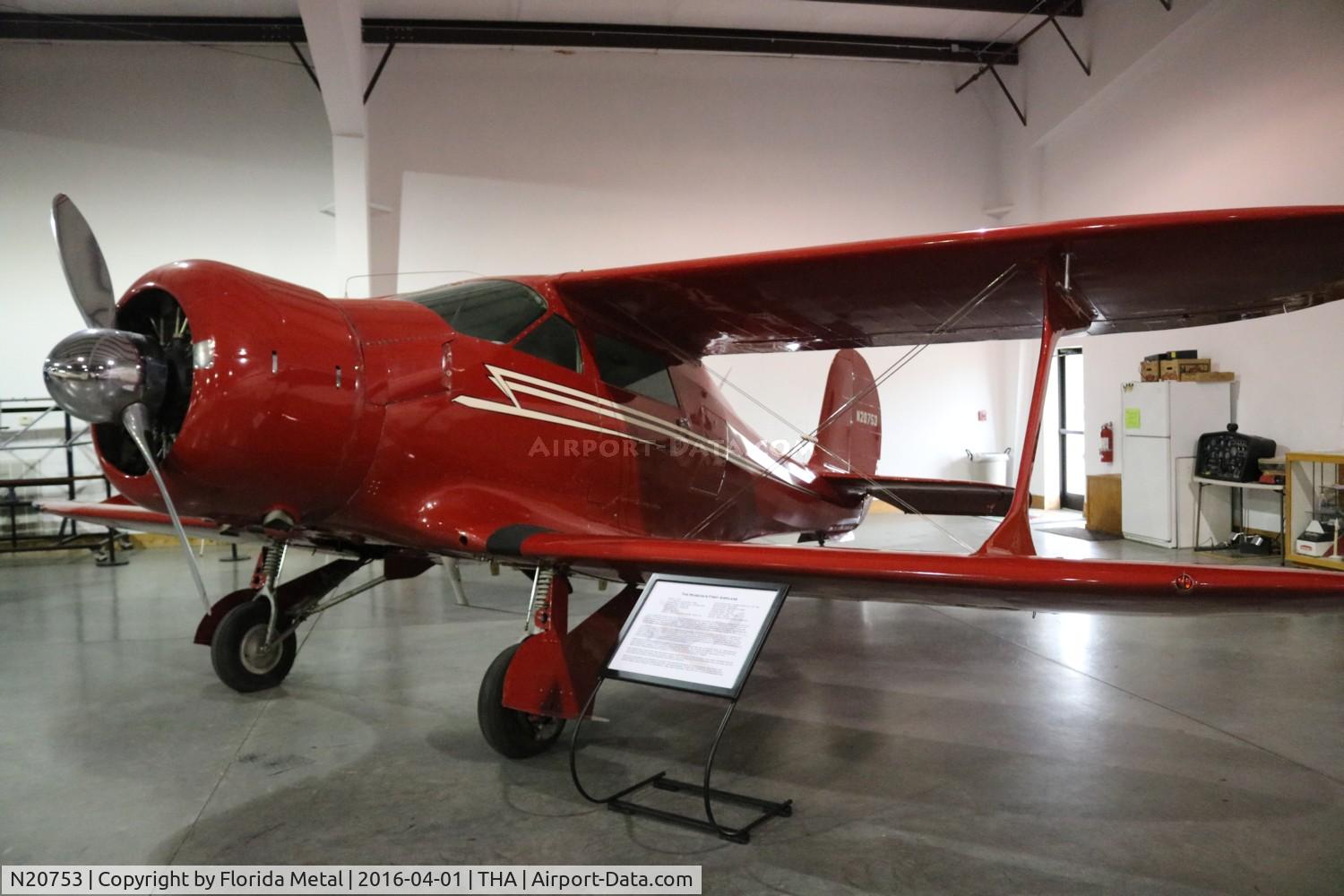 N20753, 1940 Beech D17S Staggerwing C/N 395, Beech Staggerwing