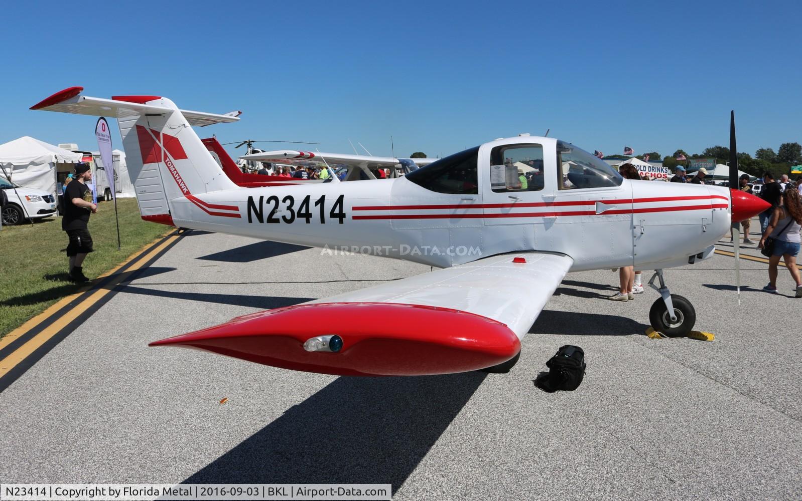 N23414, 1981 Piper PA-38-112 Tomahawk Tomahawk C/N 38-81A0095, Traumahawk