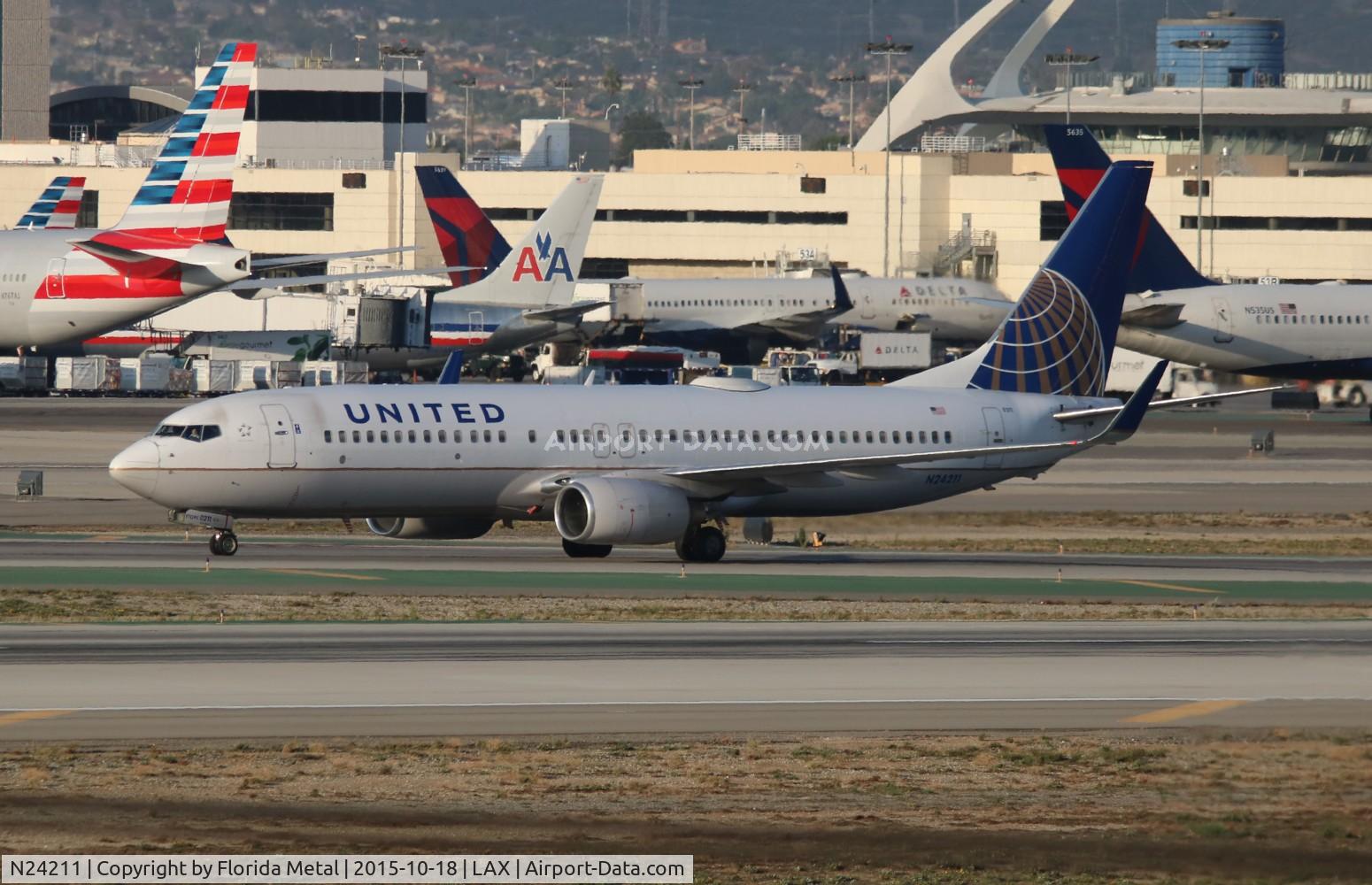 N24211, 1998 Boeing 737-824 C/N 28771, United