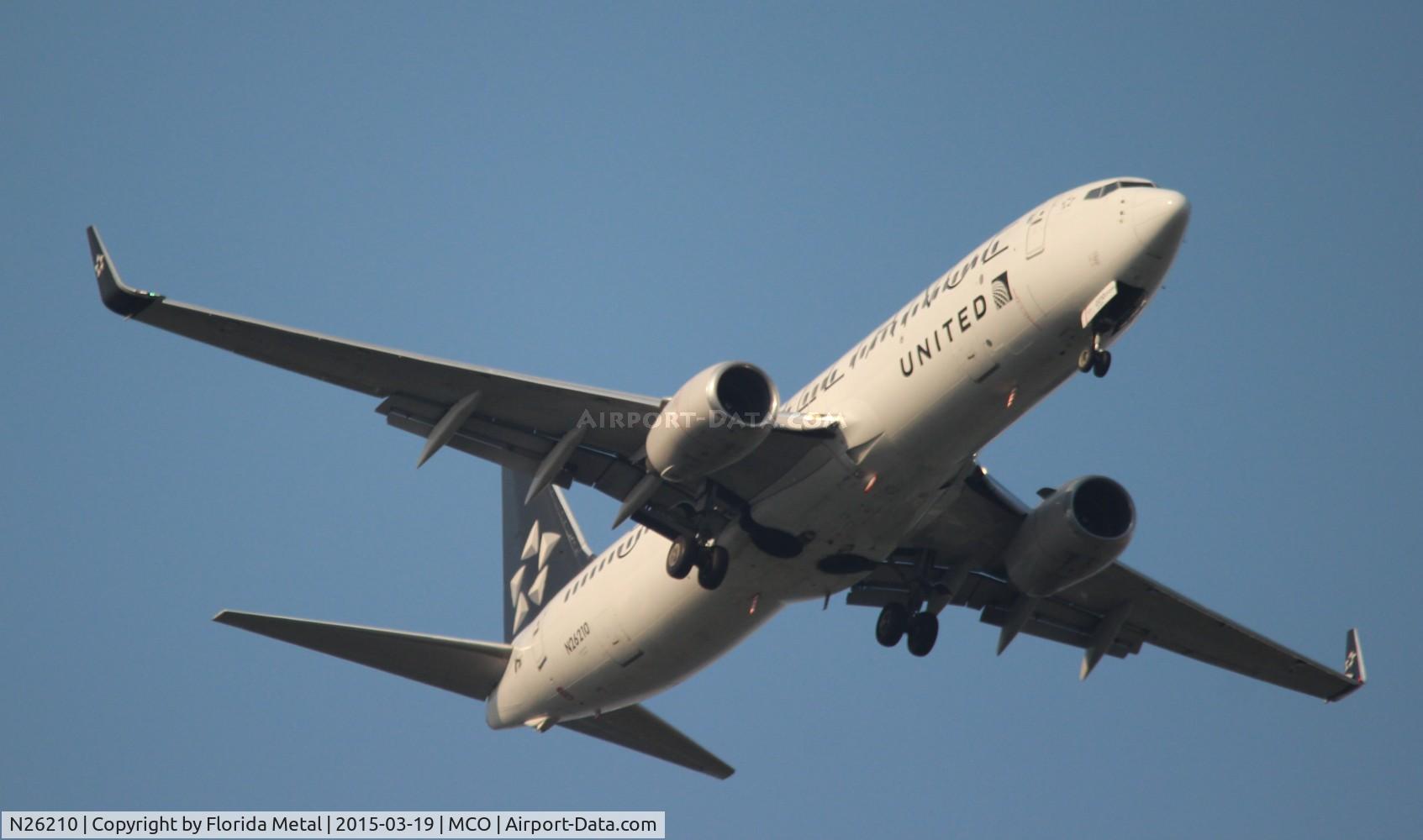 N26210, 1998 Boeing 737-824 C/N 28770, United