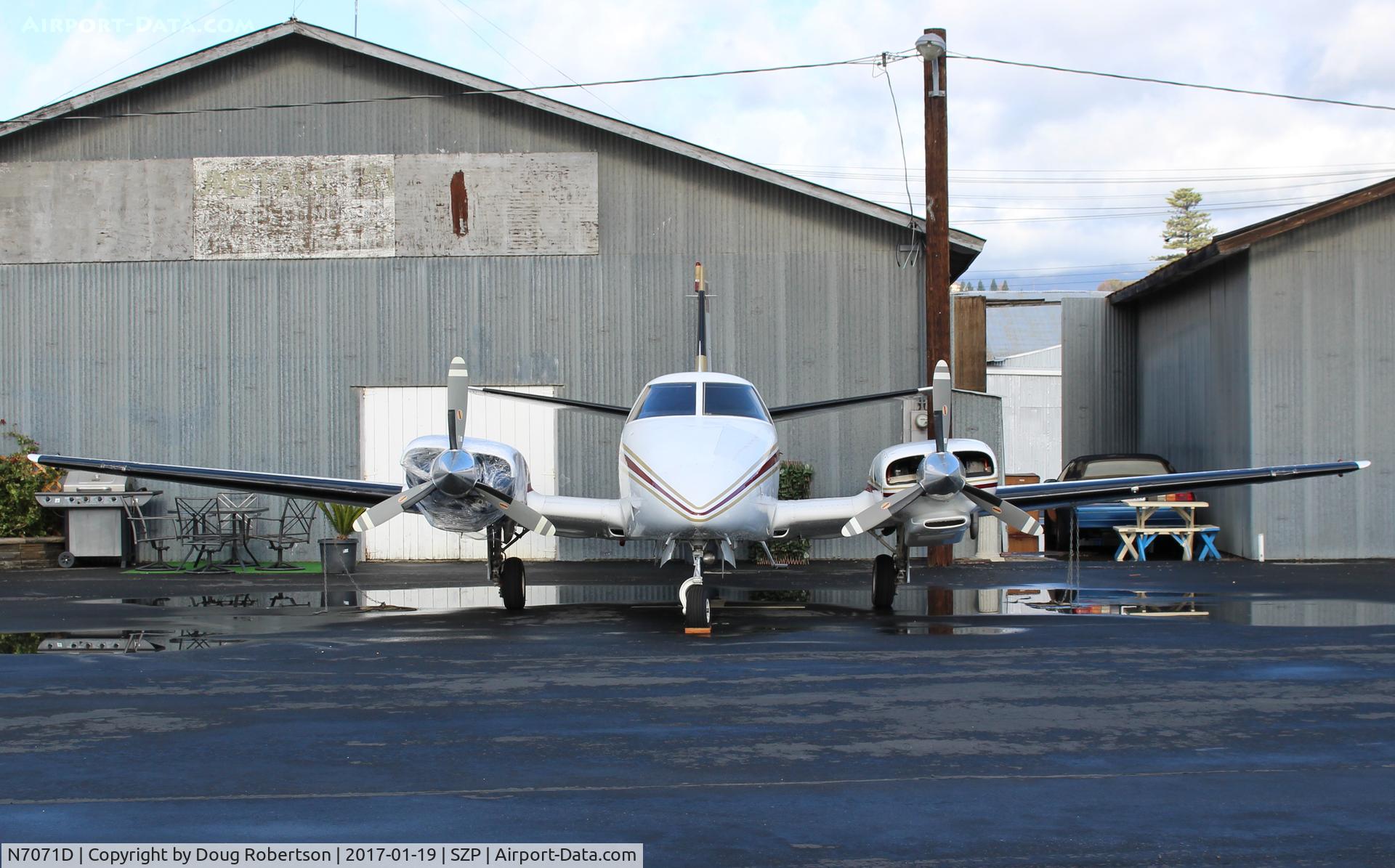 N7071D, 1969 Beech 60 Duke C/N P-115, 1969 Beech  60 DUKE, two Lycoming TIO-540-E1A4 Turbosupercharged 380 Hp each, 6 seats