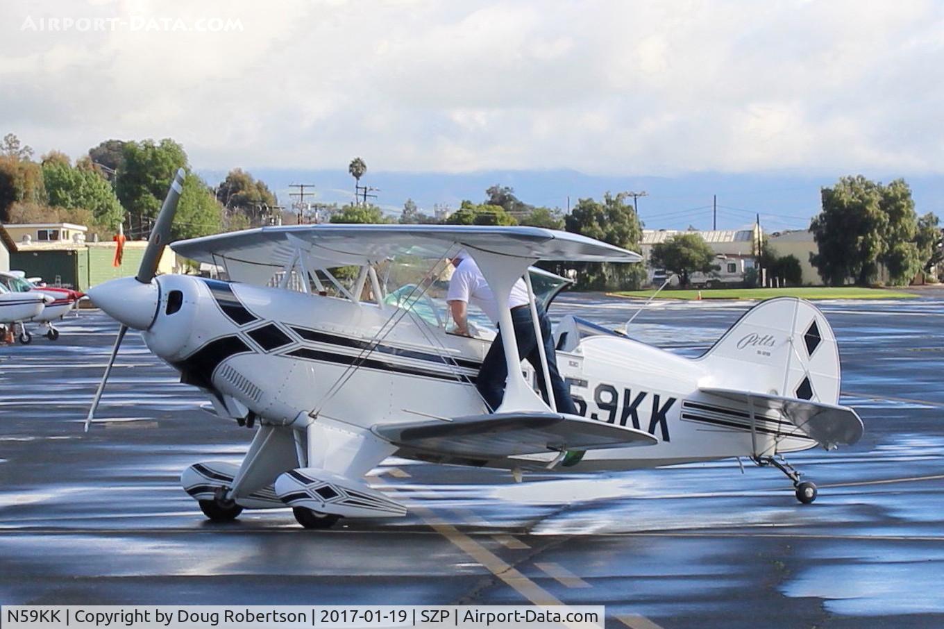 N59KK, 1991 Aviat Pitts S-2B Special C/N 5214, 1991 Aviat PITTS S-2B, Lycoming AEIO-540, fully aerobatic production aircraft