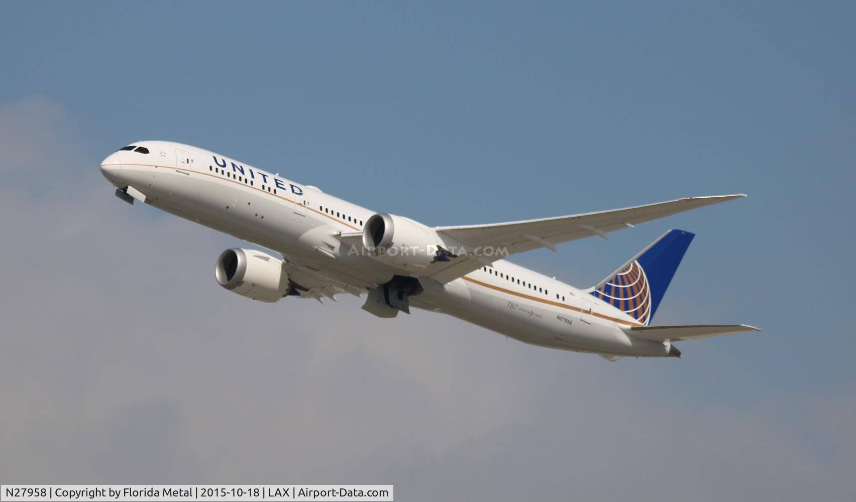 N27958, 2015 Boeing 787-9 Dreamliner C/N 36406, United
