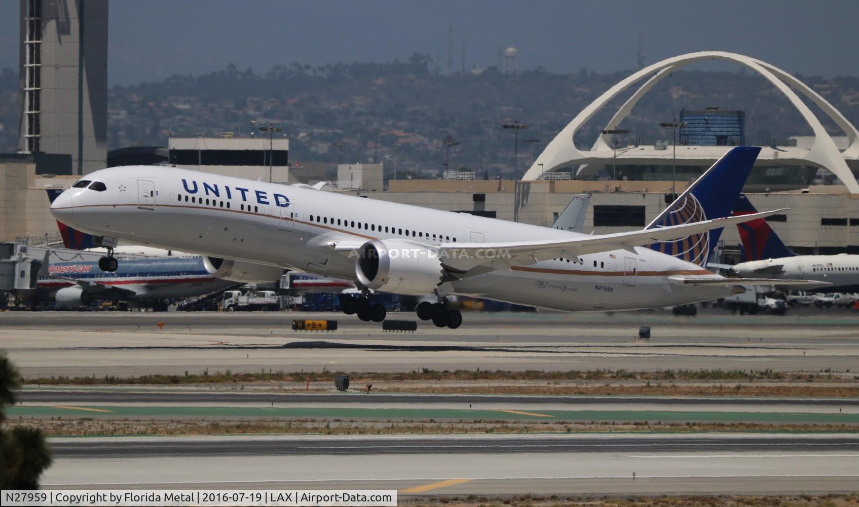 N27959, 2015 Boeing 787-9 Dreamliner C/N 36407, United