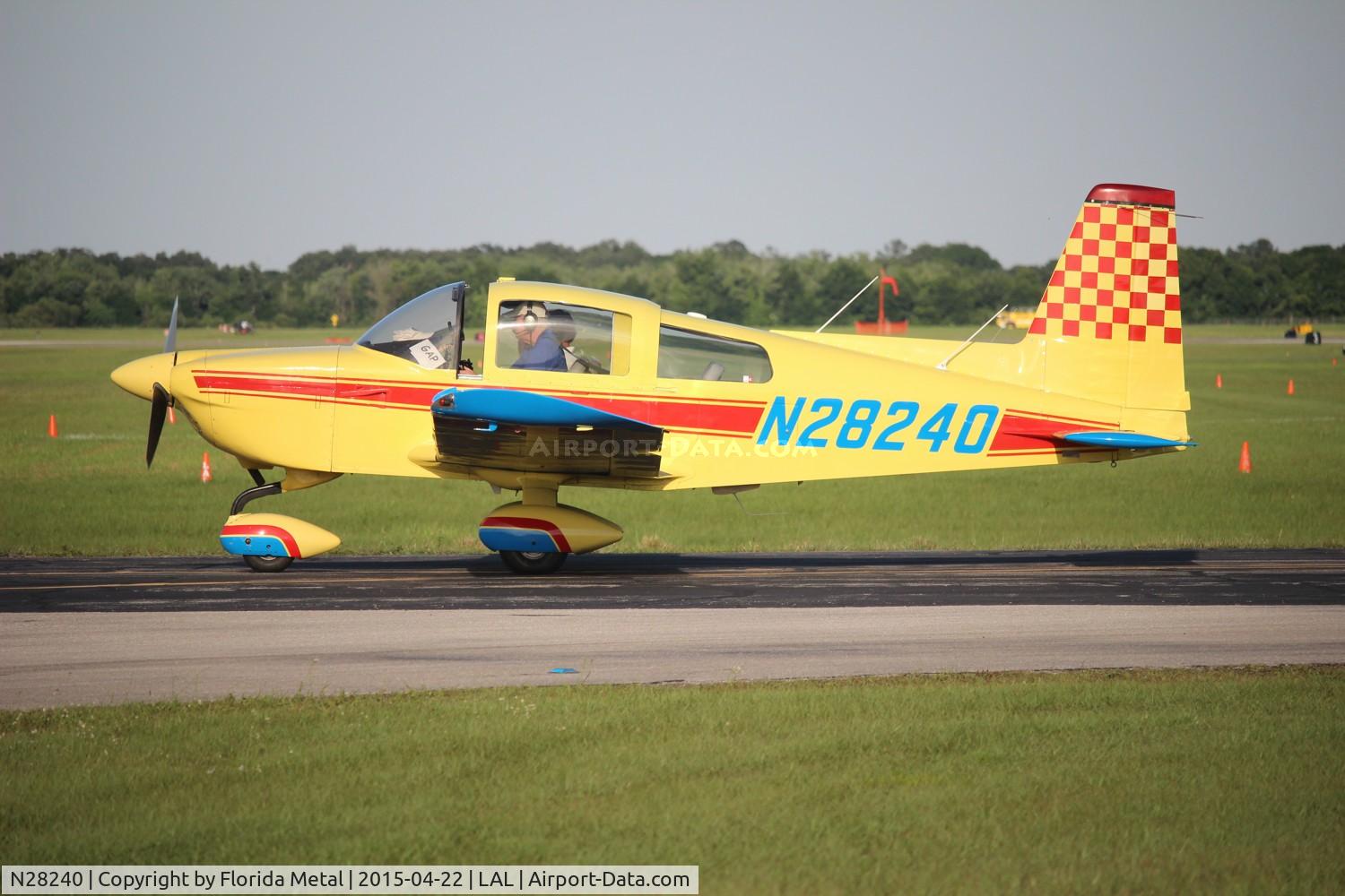 N28240, 1978 Gulfstream American Corp AA-5B C/N AA5B0958, Grumman AA-5B