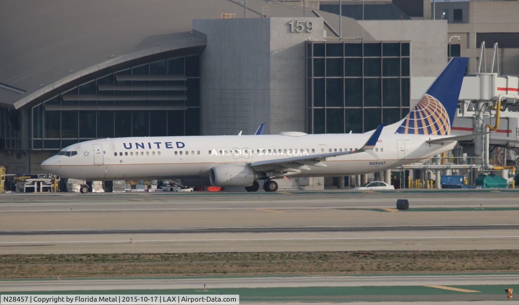 N28457, 2012 Boeing 737-924/ER C/N 41744, United