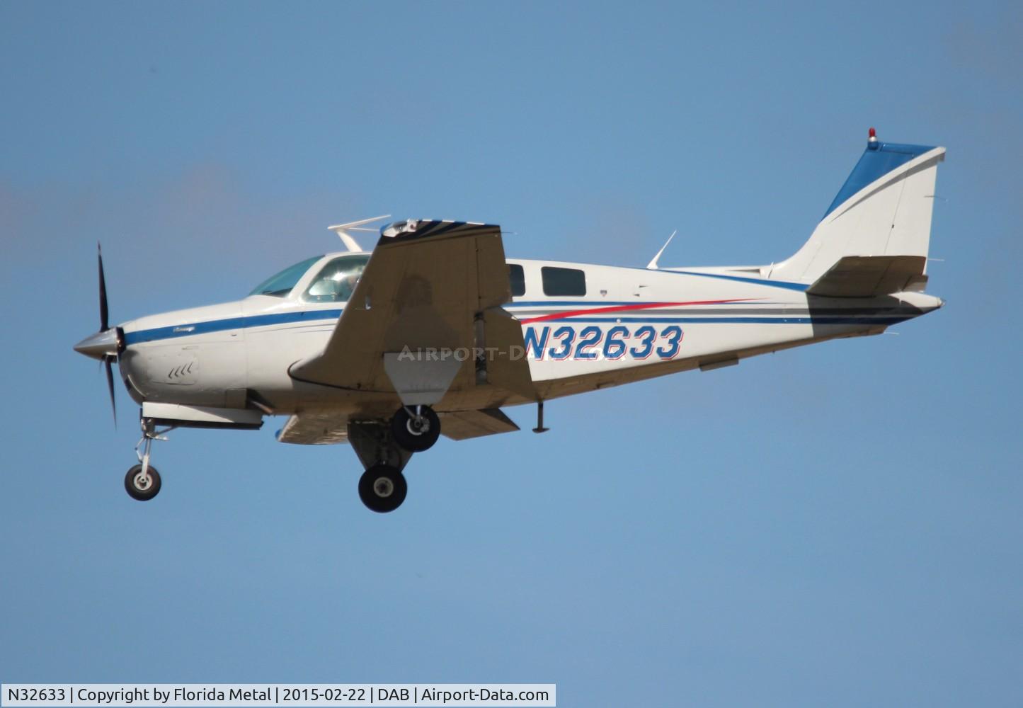 N32633, 1979 Beech A36 Bonanza 36 C/N E-1127, Beech A36