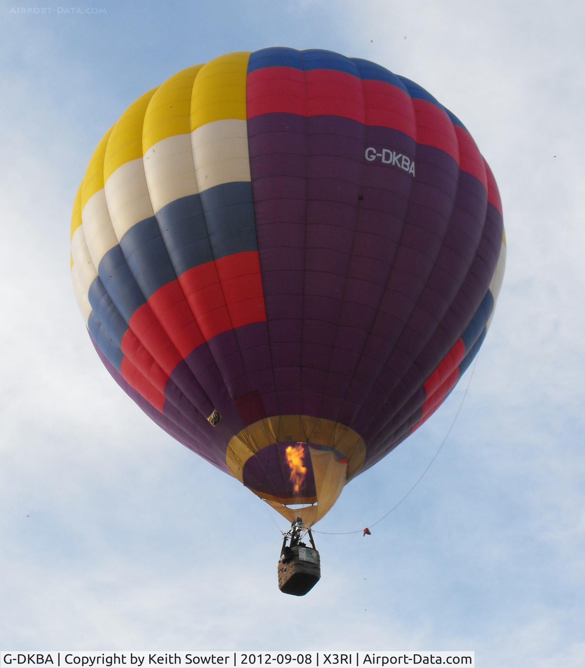 G-DKBA, 1993 Dolgoprudnenskogo Design Bureau Of Automation DKBA AT 0301-0 C/N 013.07.93, Sackville Lodge Grass Roots Balloon Meet