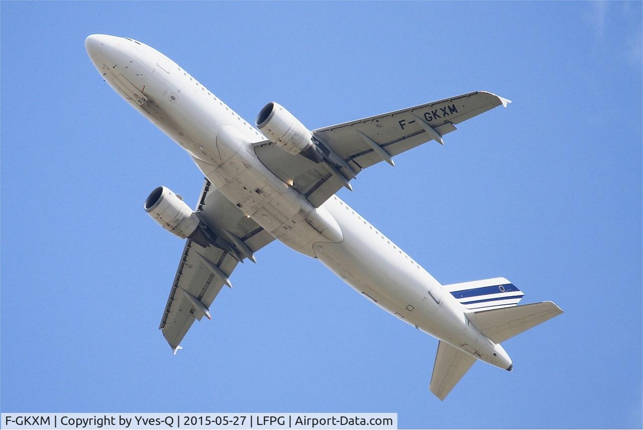 F-GKXM, 2006 Airbus A320-214 C/N 2721, Airbus A320-214, Take-off Rwy 27L, Roissy Charles De Gaulle Airport (LFPG-CDG)