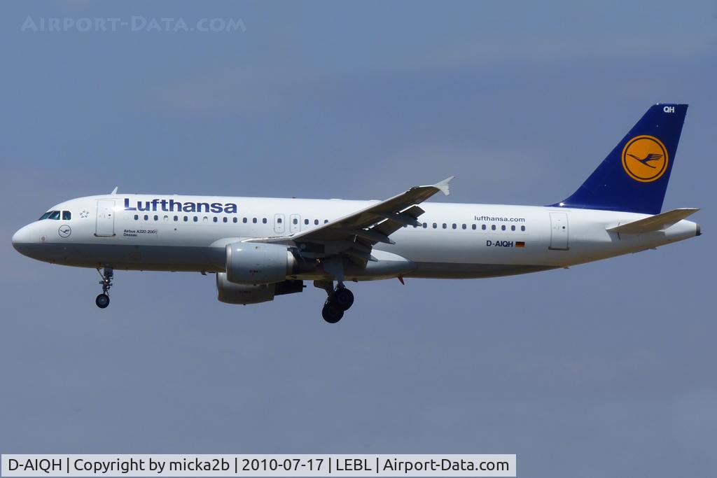 D-AIQH, 1991 Airbus A320-211 C/N 217, Landing