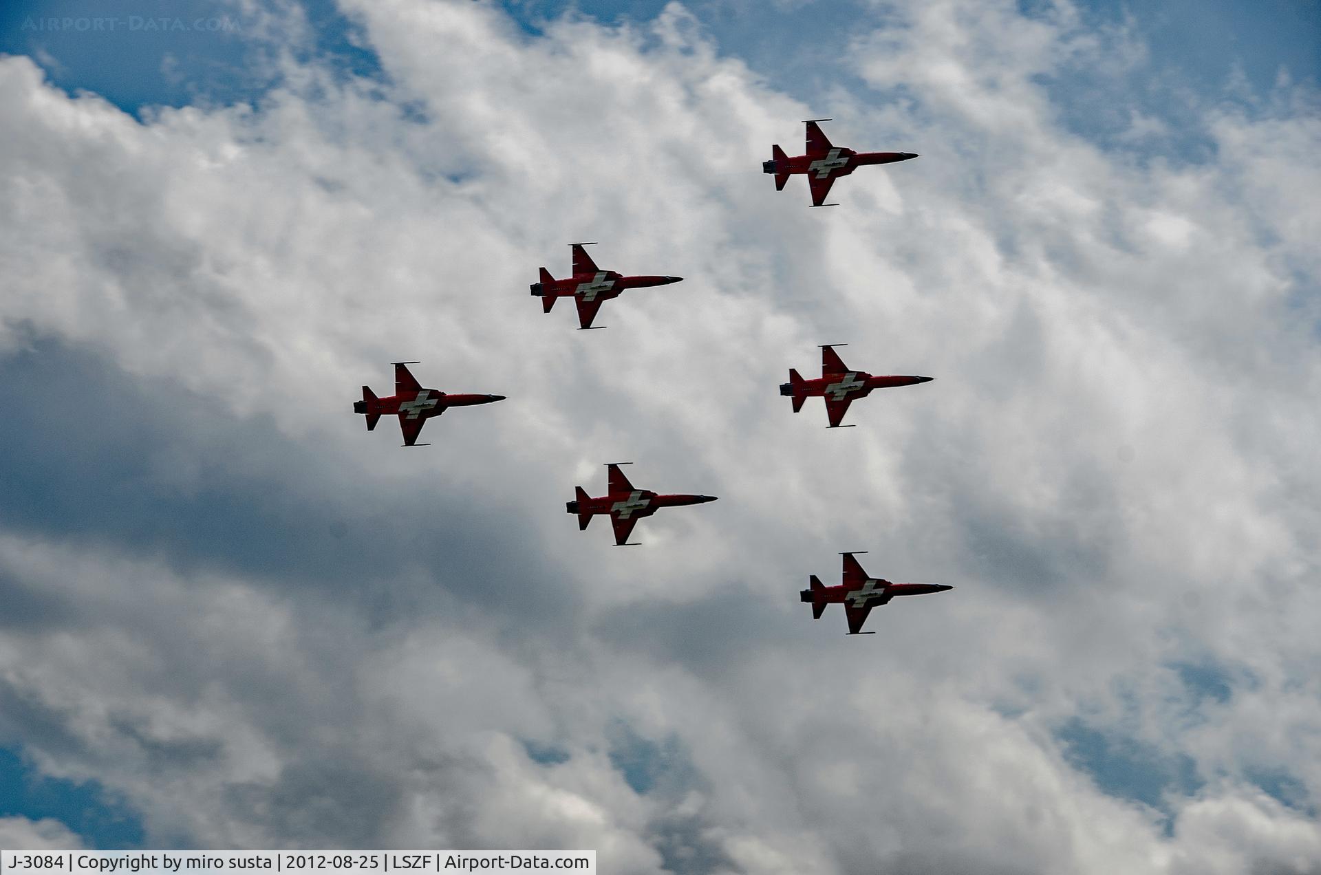J-3084, Northrop F-5E Tiger II C/N L.1084, Swiss Air Force Northrop F-5E Tiger II Airplanes; Birrfeld Airport