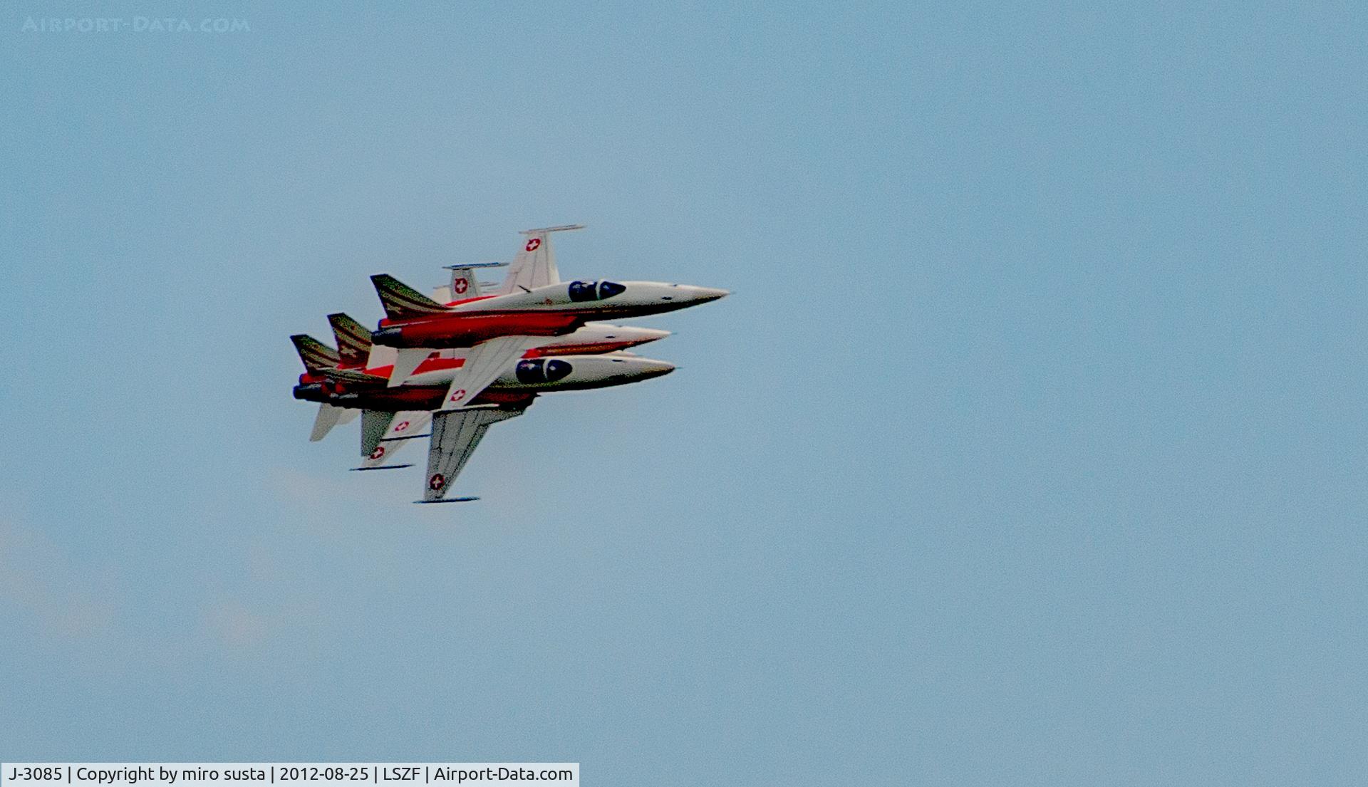 J-3085, Northrop F-5E Tiger II C/N L.1085, Swiss Air Force Northrop F-5E Tiger II Airplanes; Birrfeld Airport