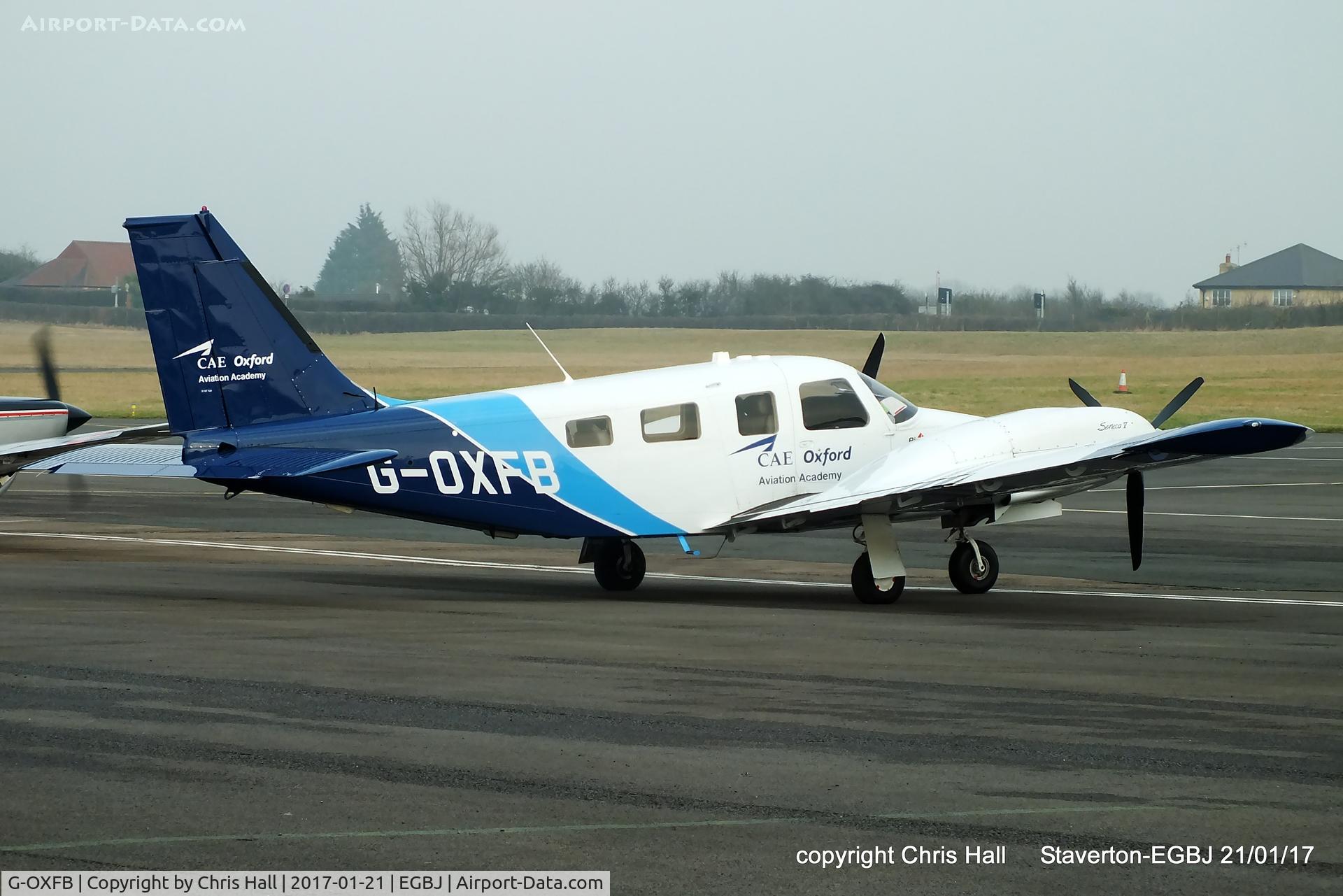 G-OXFB, 2013 Piper PA-34-220T Seneca V C/N 34-49480, at Staverton