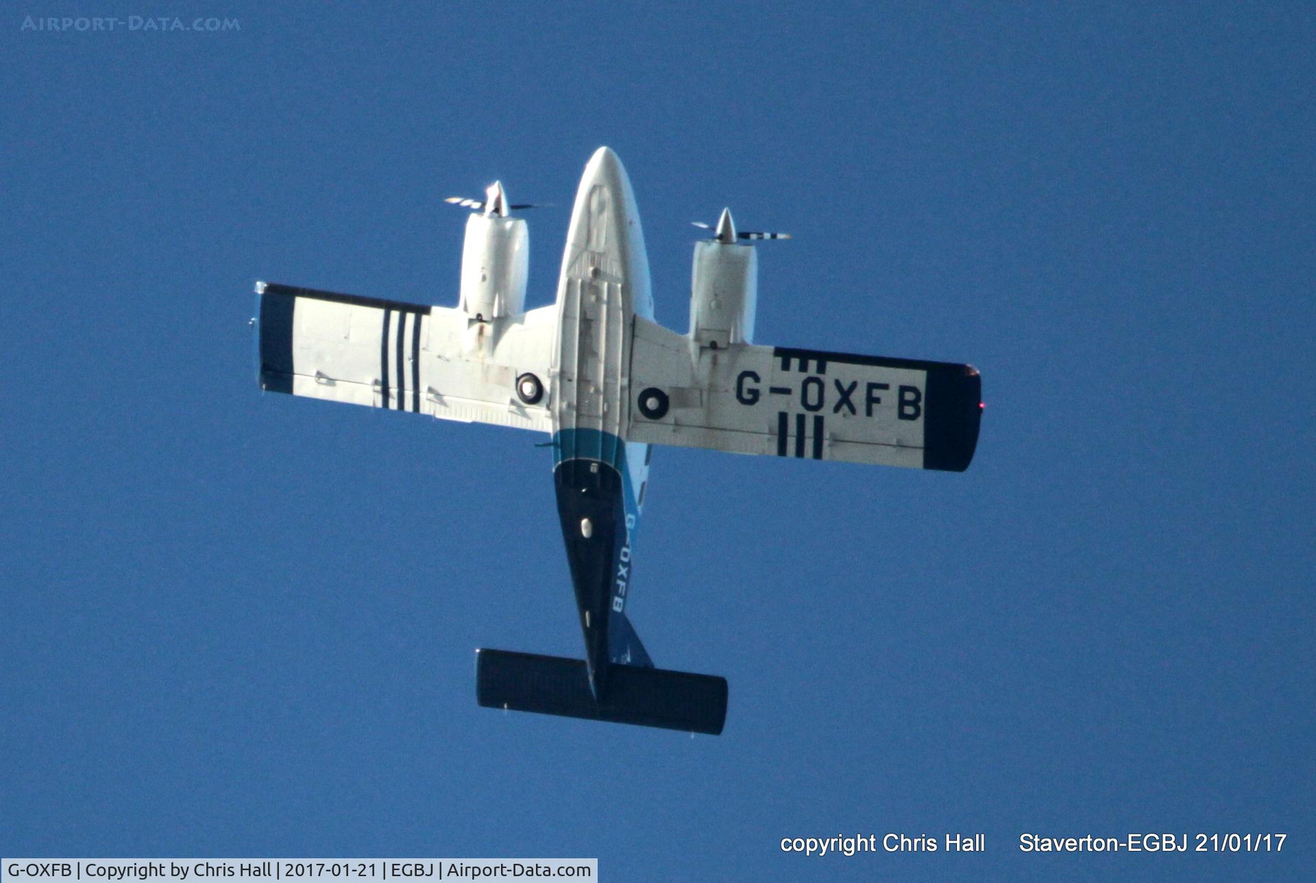 G-OXFB, 2013 Piper PA-34-220T Seneca V C/N 34-49480, at Staverton