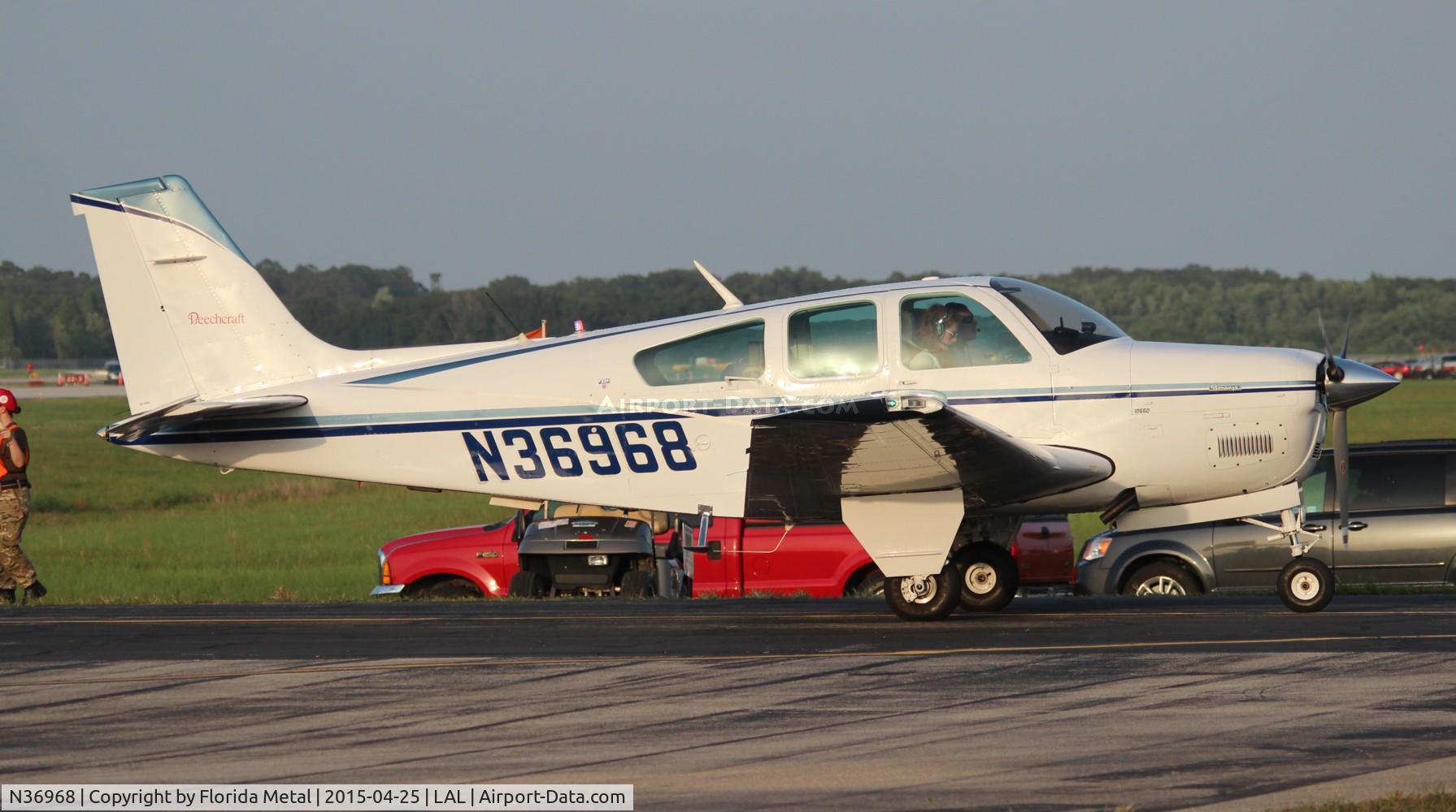 N36968, 1980 Beech F33A Bonanza C/N CE-924, Beech F33A