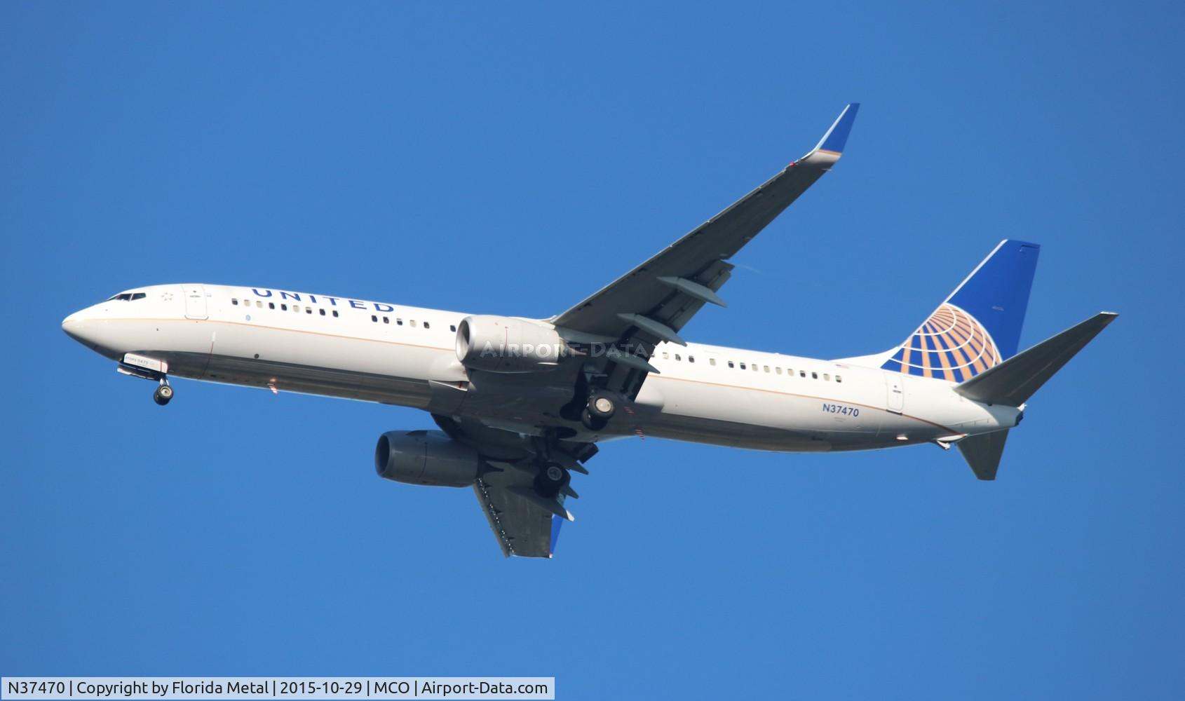 N37470, 2013 Boeing 737-924/ER C/N 37099, United