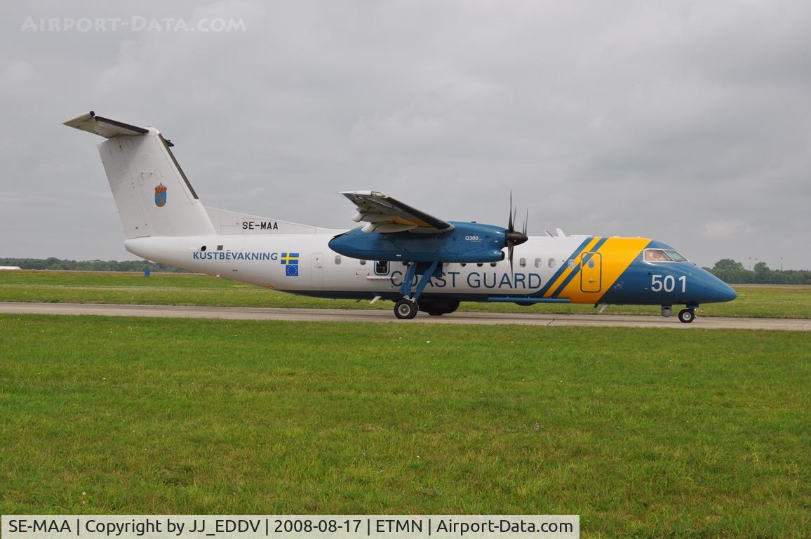 SE-MAA, 2006 De Havilland Canada DHC-8-311AQ Dash 8 C/N 622, Nice visitor at ETMN