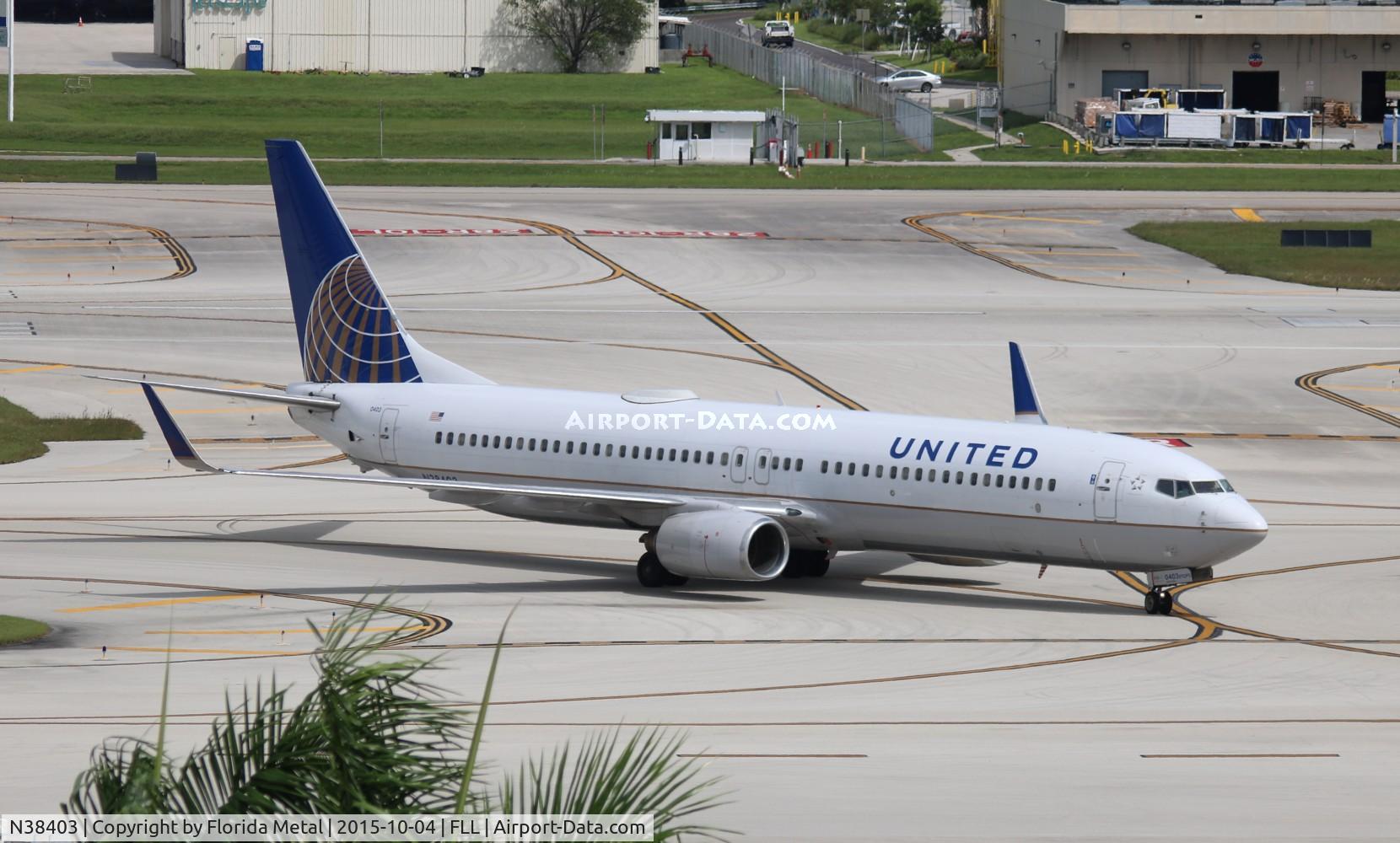 N38403, 2001 Boeing 737-924 C/N 30120, United