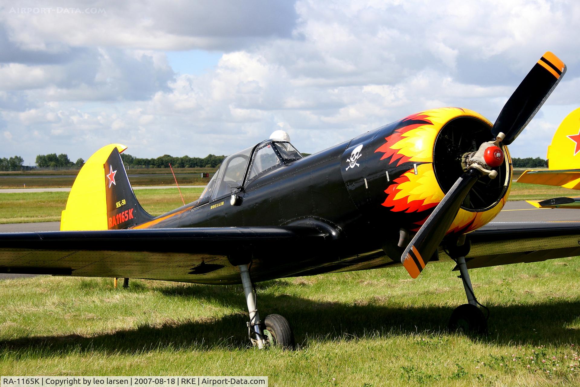 RA-1165K, Yakovlev Yak-50 C/N 822304, Roskilde Air Show 18.8.2007