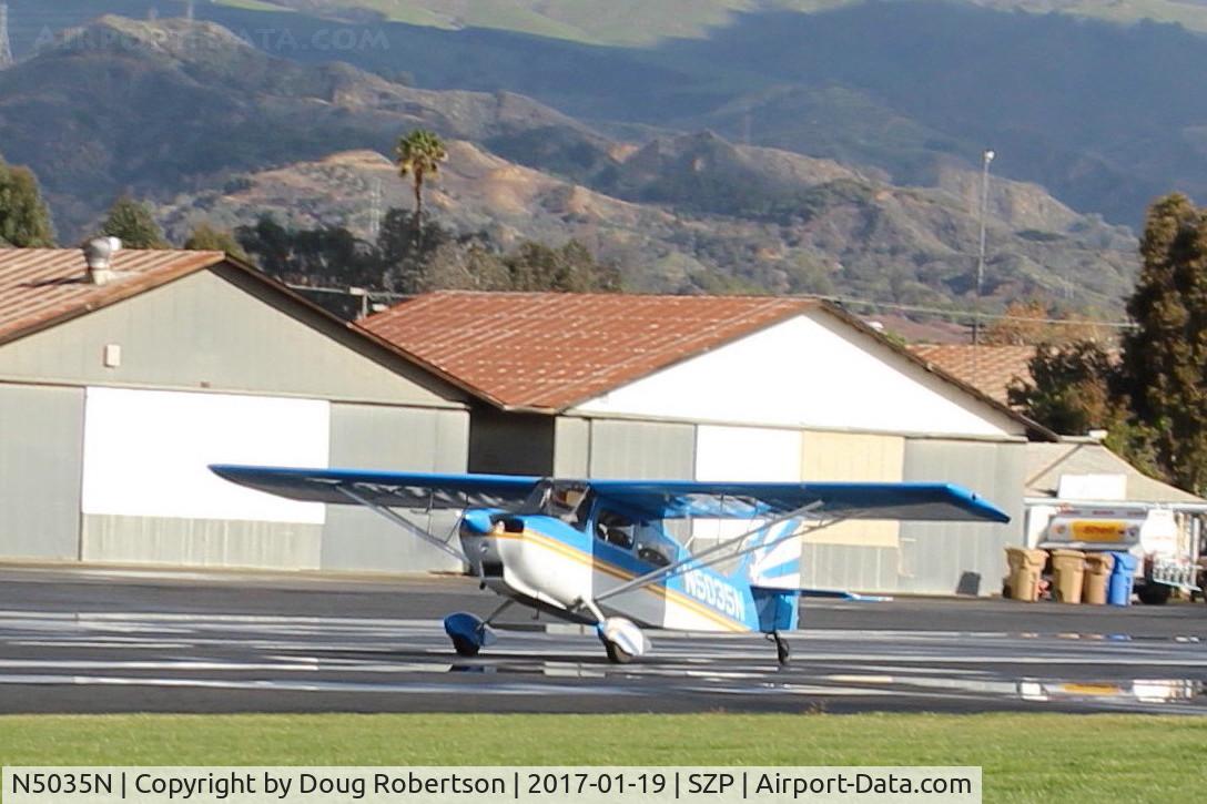 N5035N, 1978 Bellanca 8KCAB Decathlon C/N 470-79, 1978 Bellanca 8KCAB DECATHLON, Lycoming AEIO-320 150 Hp, landing roll Rwy 22