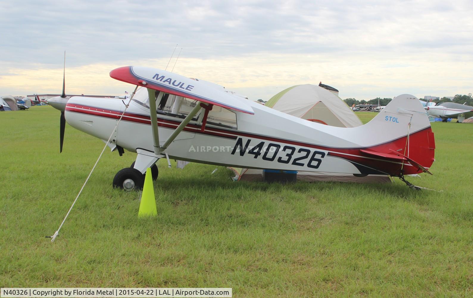 N40326, 1972 Maule M-4-220C Strata Rocket C/N 2101C, Maule M-4