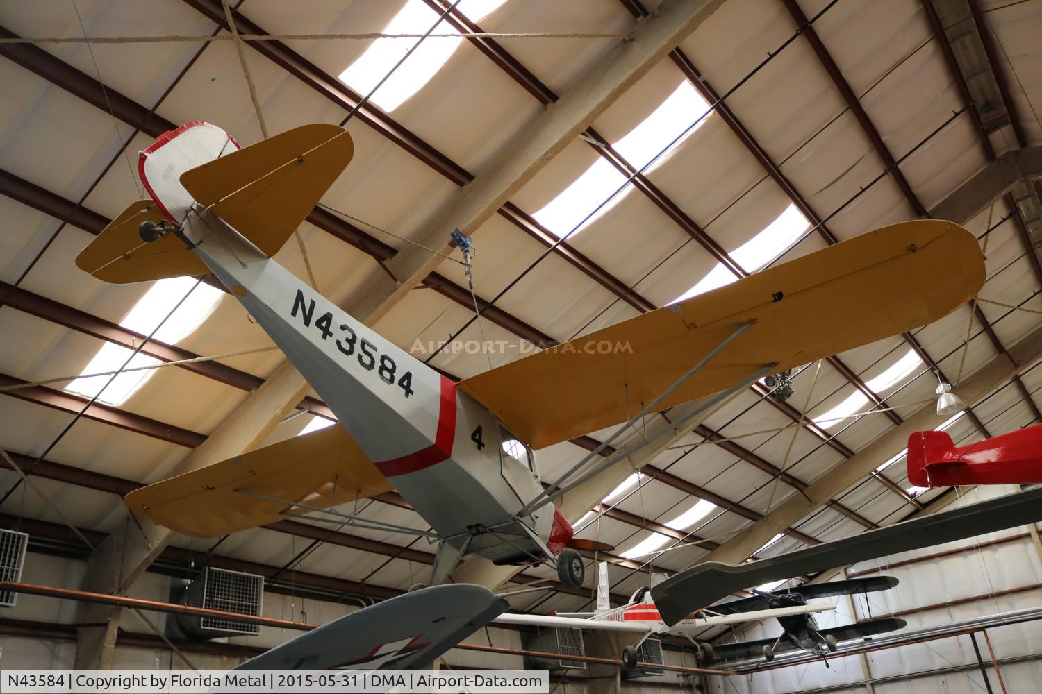 N43584, Taylorcraft BC12-D C/N 7243, Taylorcraft BC12