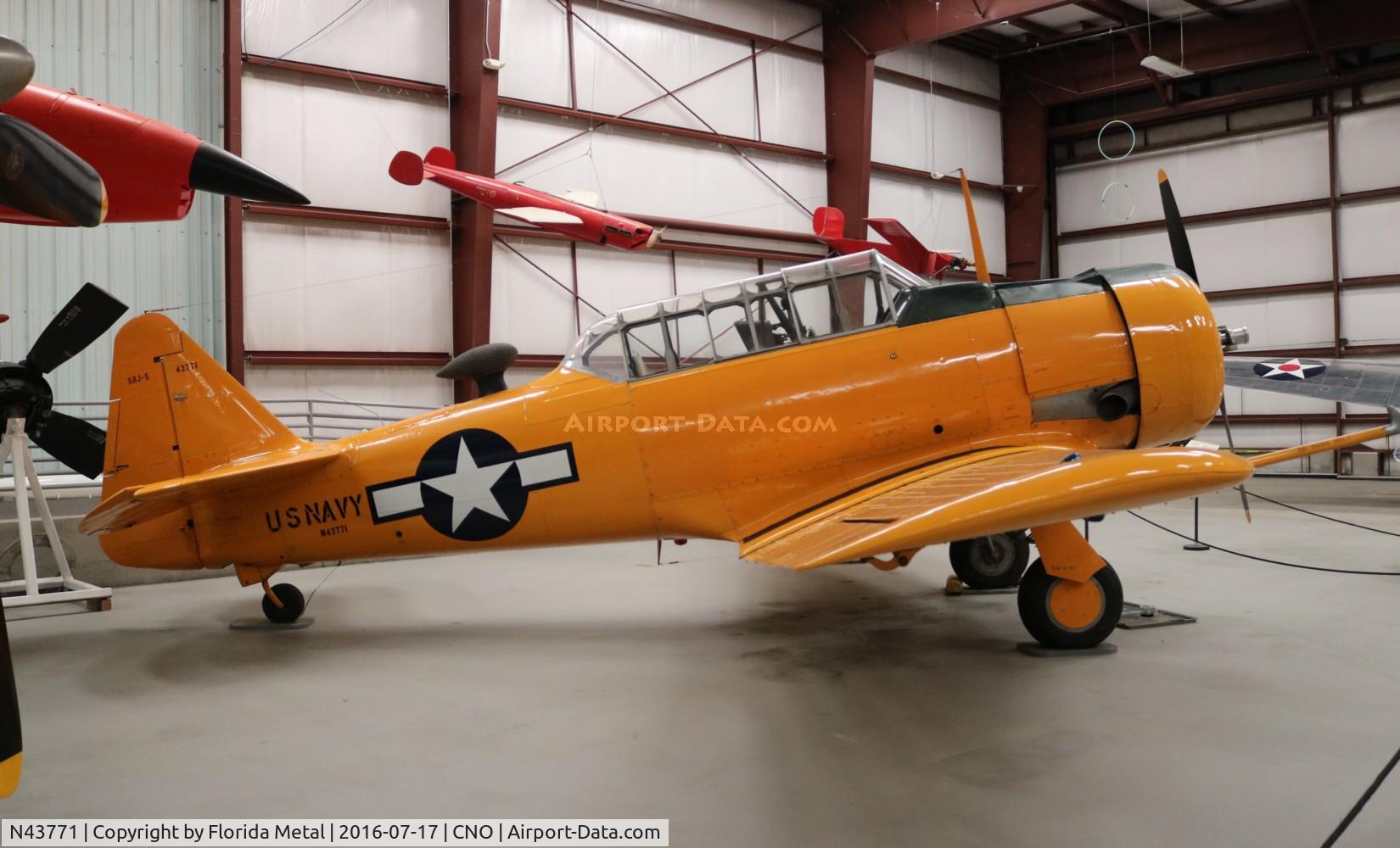 N43771, 1943 North American AT-6D Texan C/N 88-15762, AT-6D