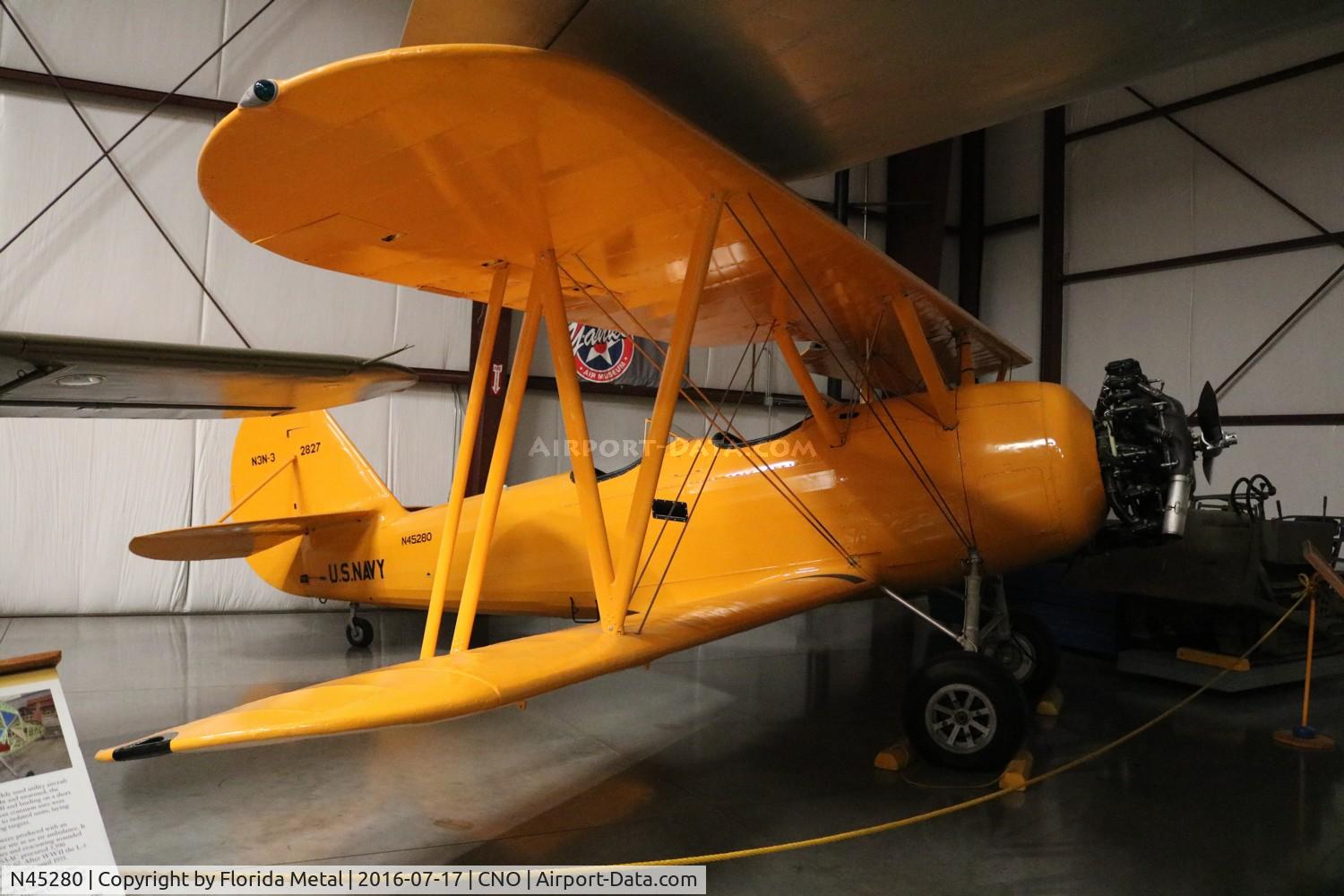 N45280, 1941 Naval Aircraft Factory N3N-3 C/N 2827, N3N-3