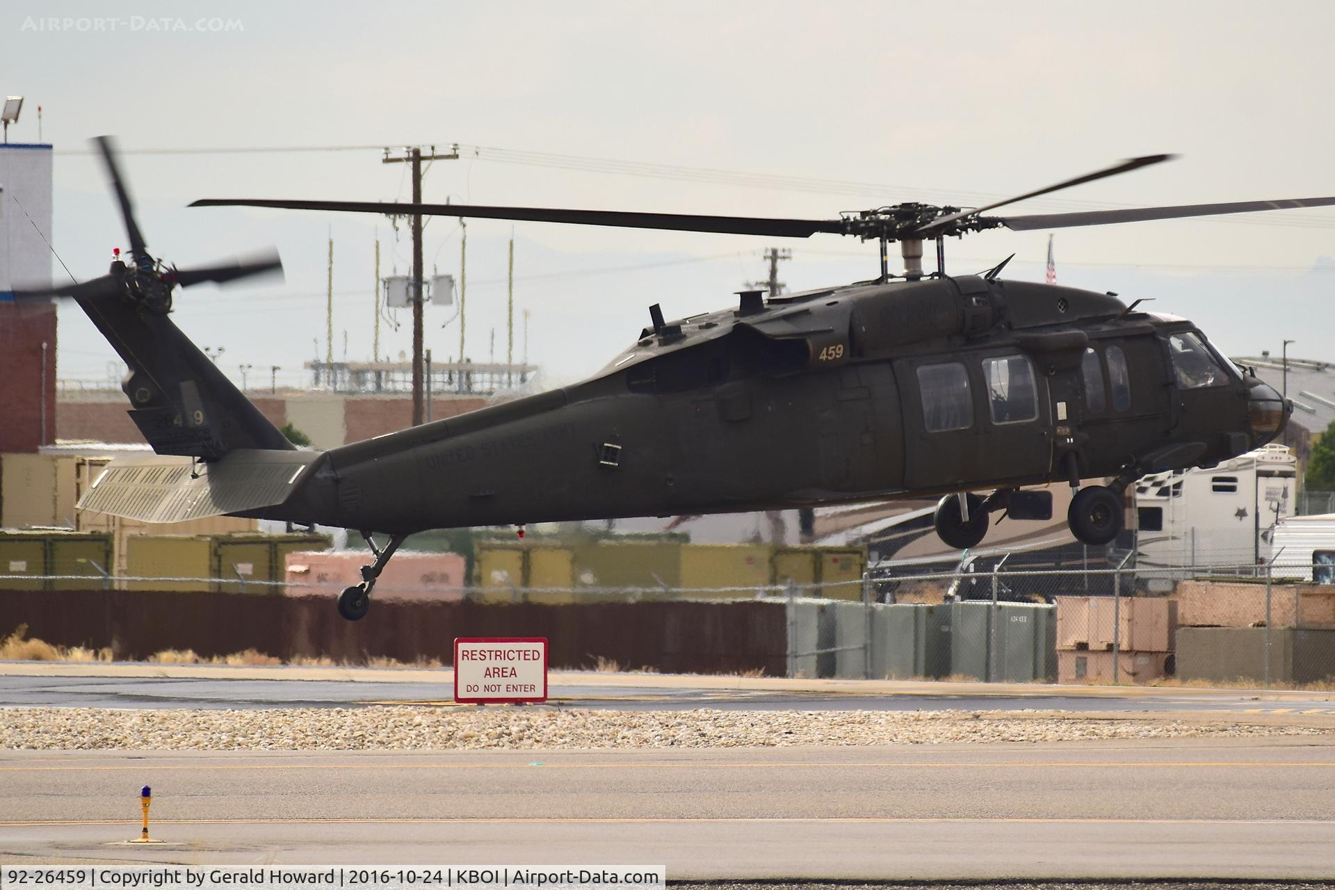92-26459, 1992 Sikorsky UH-60L Black Hawk C/N Not Found 92-26459, 1-183rd AVN BN, Idaho Army National Guard
