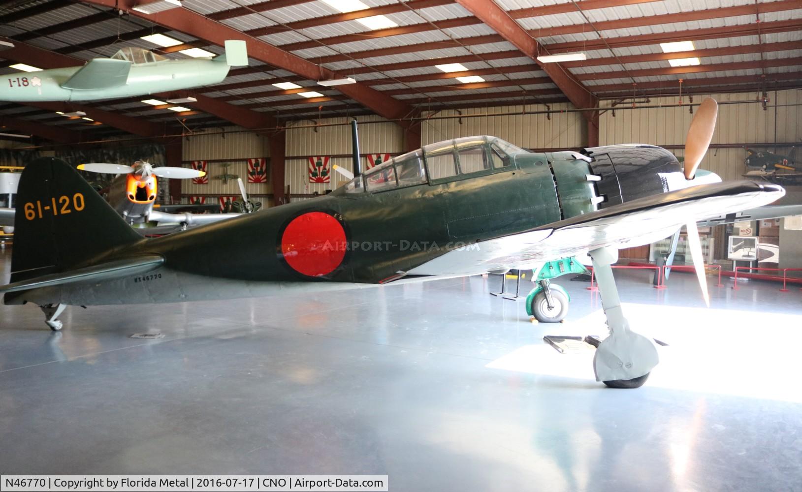 N46770, 1944 Mitsubishi A6M5 Reisen (Zero) C/N 5357, Mitsubishi Zero