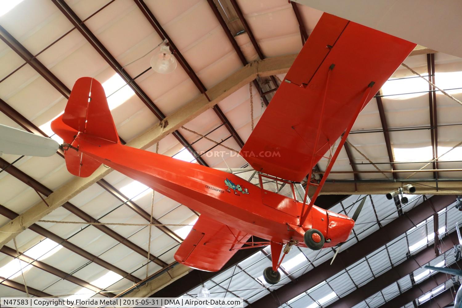 N47583, 1944 Taylorcraft DCO-65 C/N 5422, Taylorcraft L-2