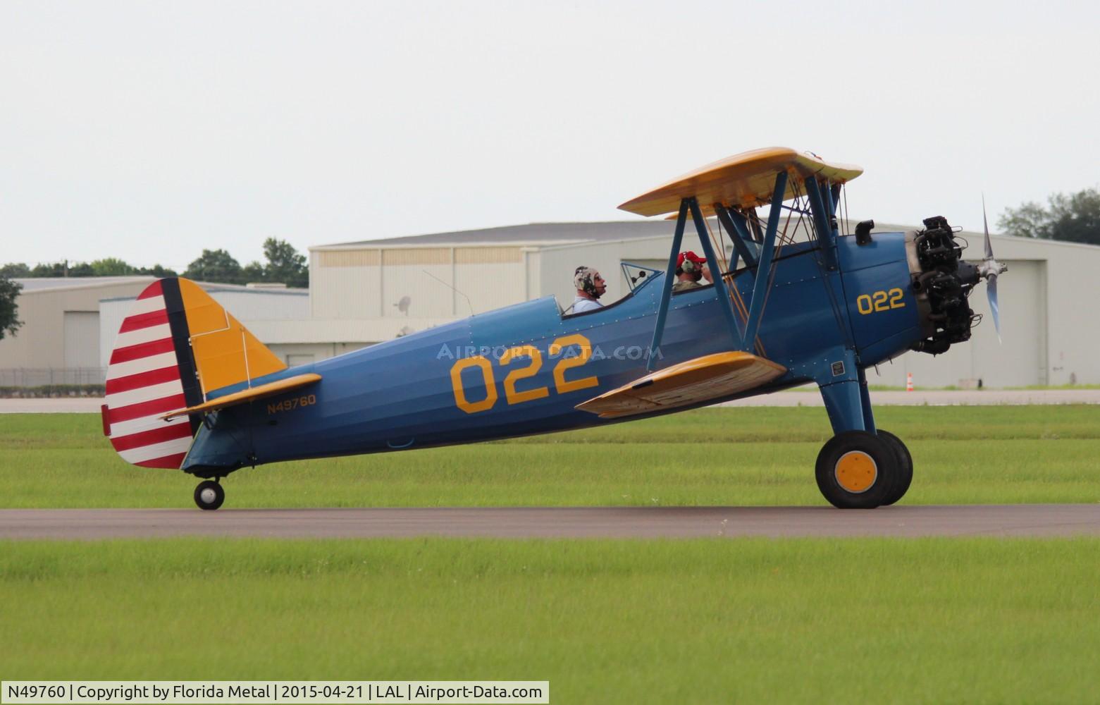 N49760, 1941 Boeing A75N1(PT17) C/N 75-1581, PT-17