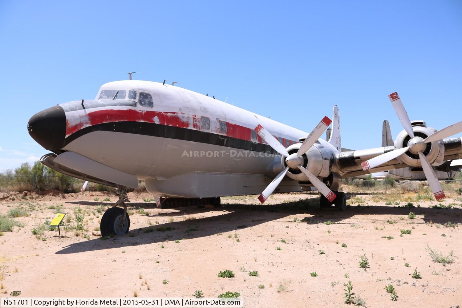 N51701, 1957 Douglas DC-7B C/N 44701, DC-7B