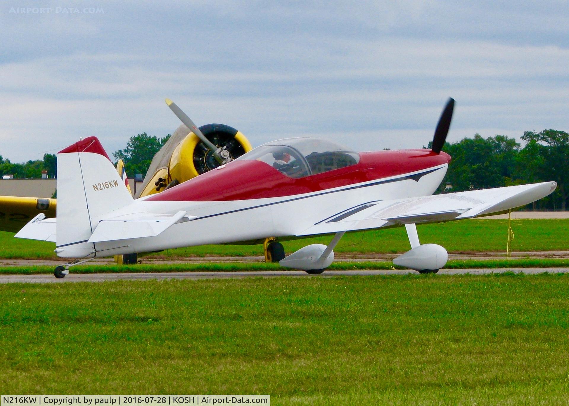 N216KW, Vans RV-6 C/N 24778, At Oshkosh.