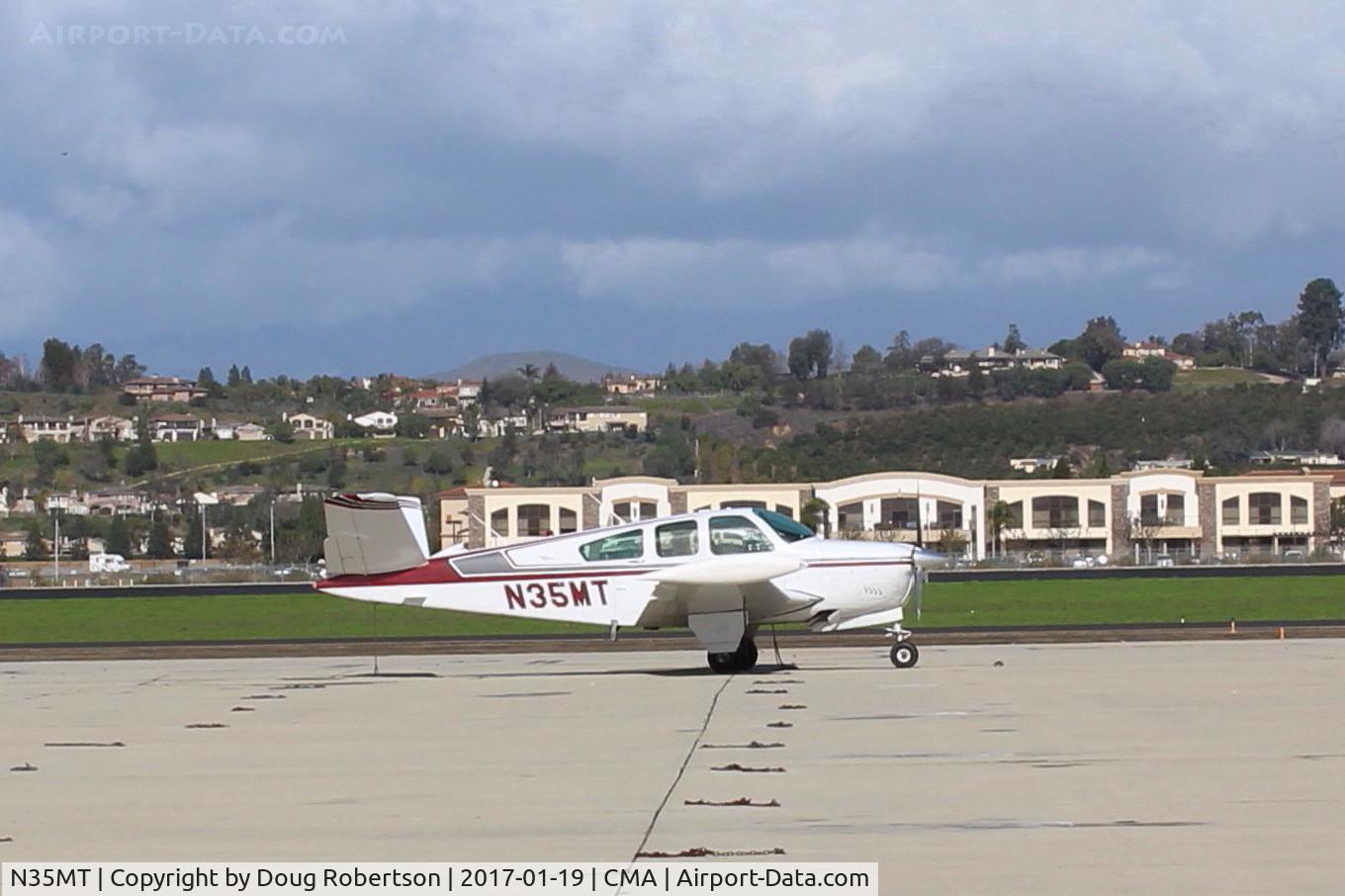 N35MT, 1966 Beech V35 Bonanza C/N D-8338, 1966 Beech V35 BONANZA, Continental IO-520-B 285 Hp