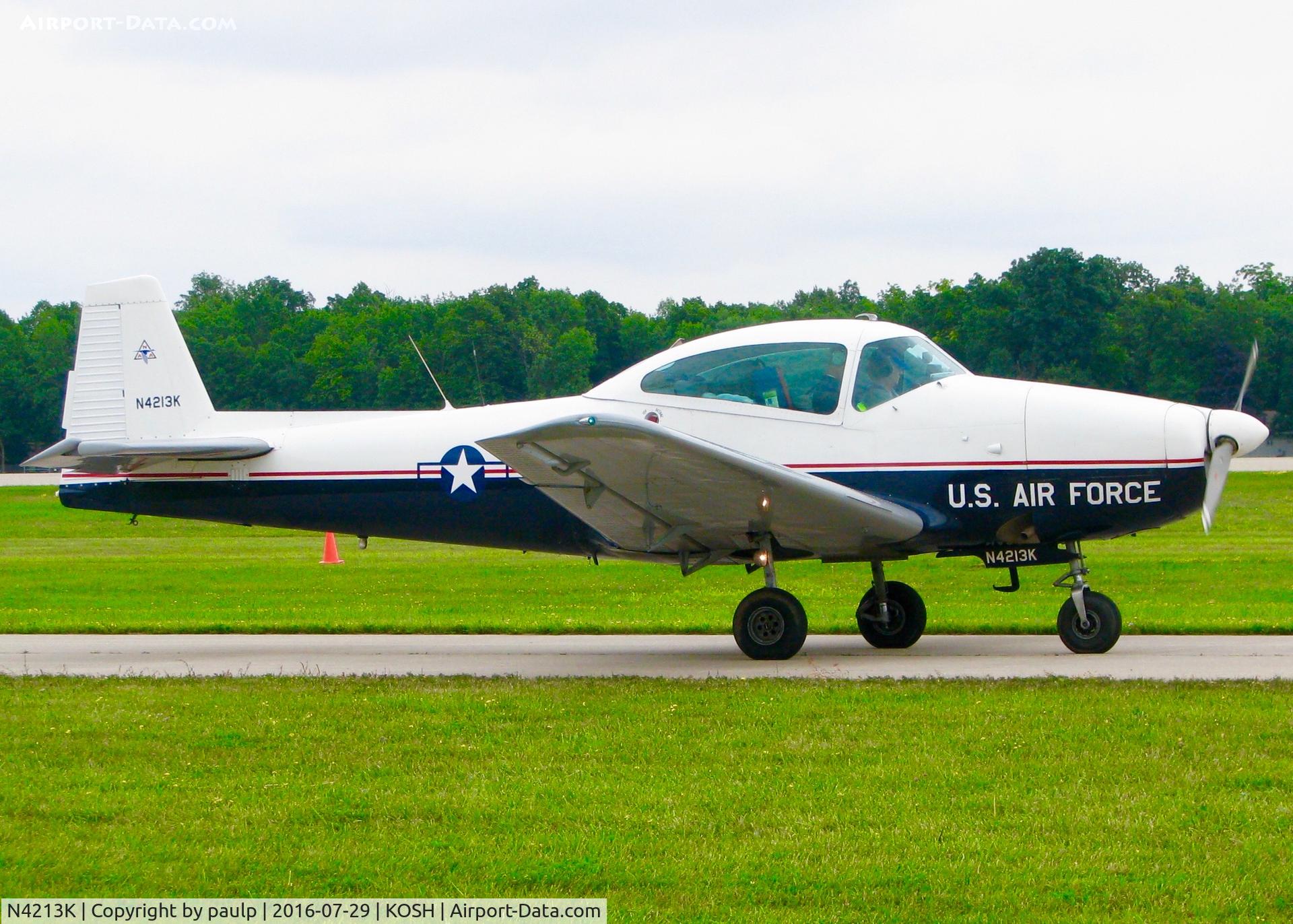 N4213K, 1948 Ryan Navion A C/N NAV-4-1213, At Oshkosh.